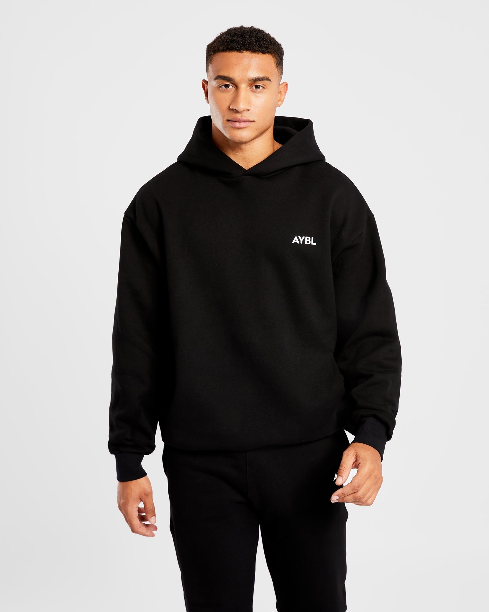 Essential Oversized Hoodie - Noir