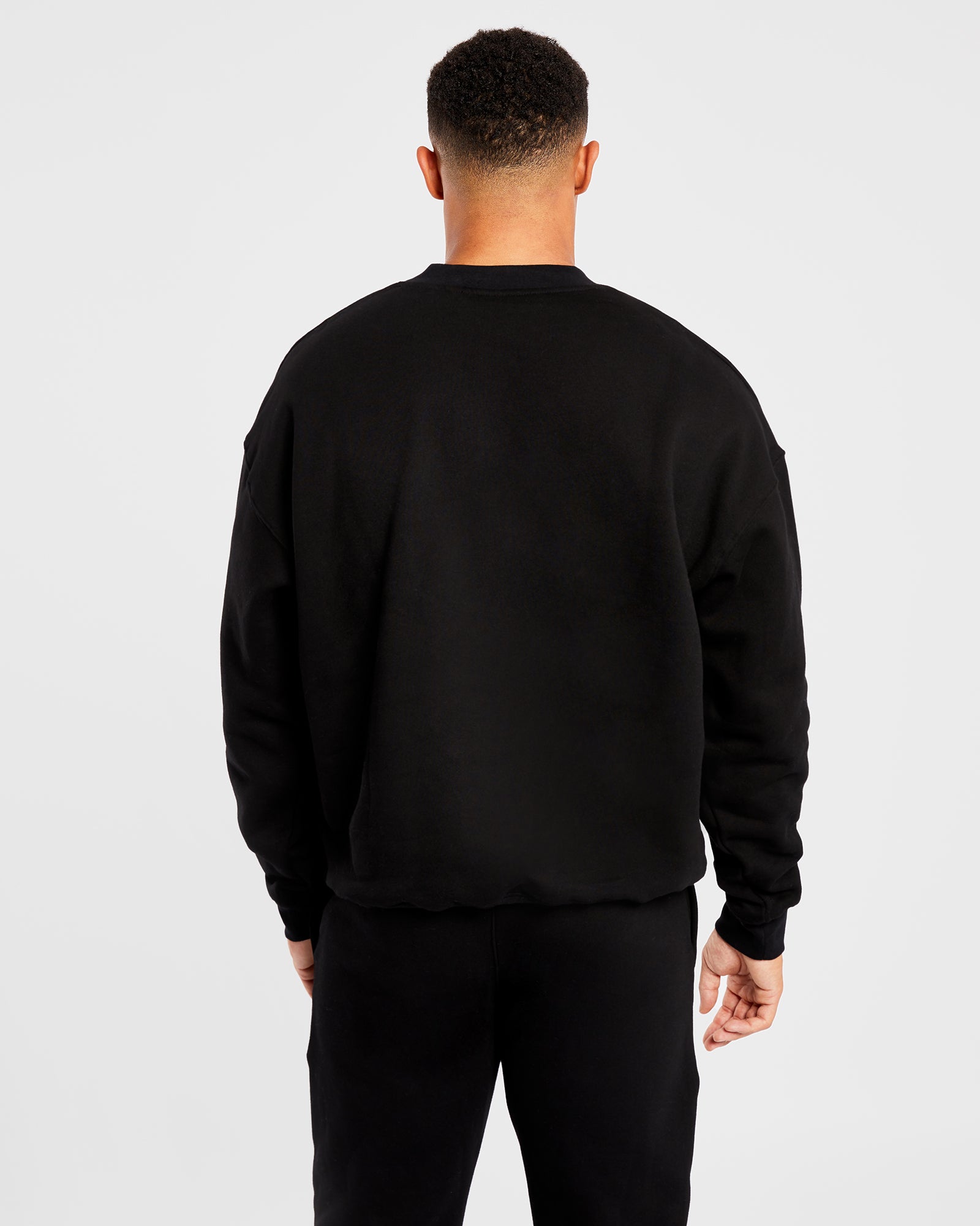 Essential Oversized Sweater - Noir