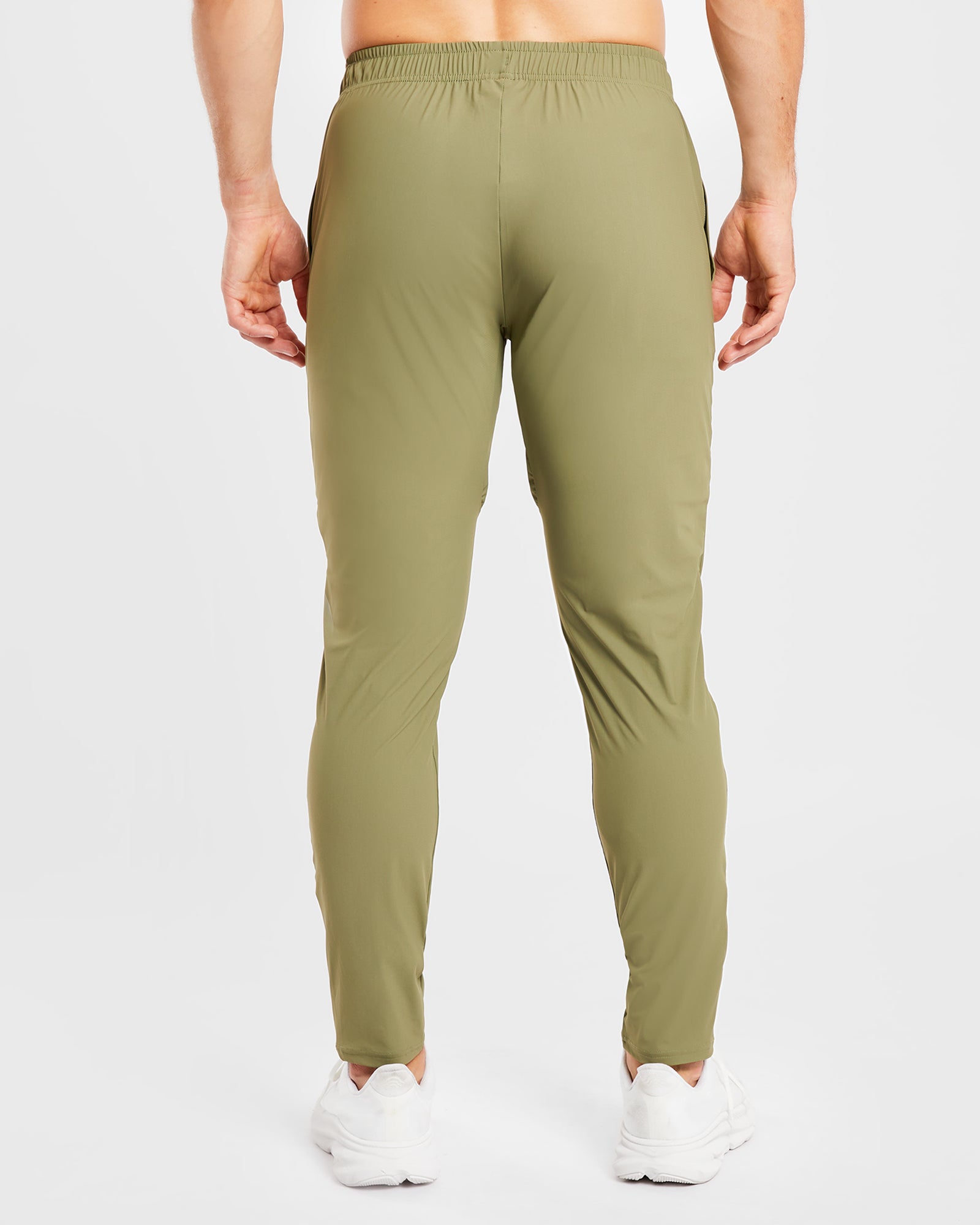 Ascend Zip Joggers - Olive Vert