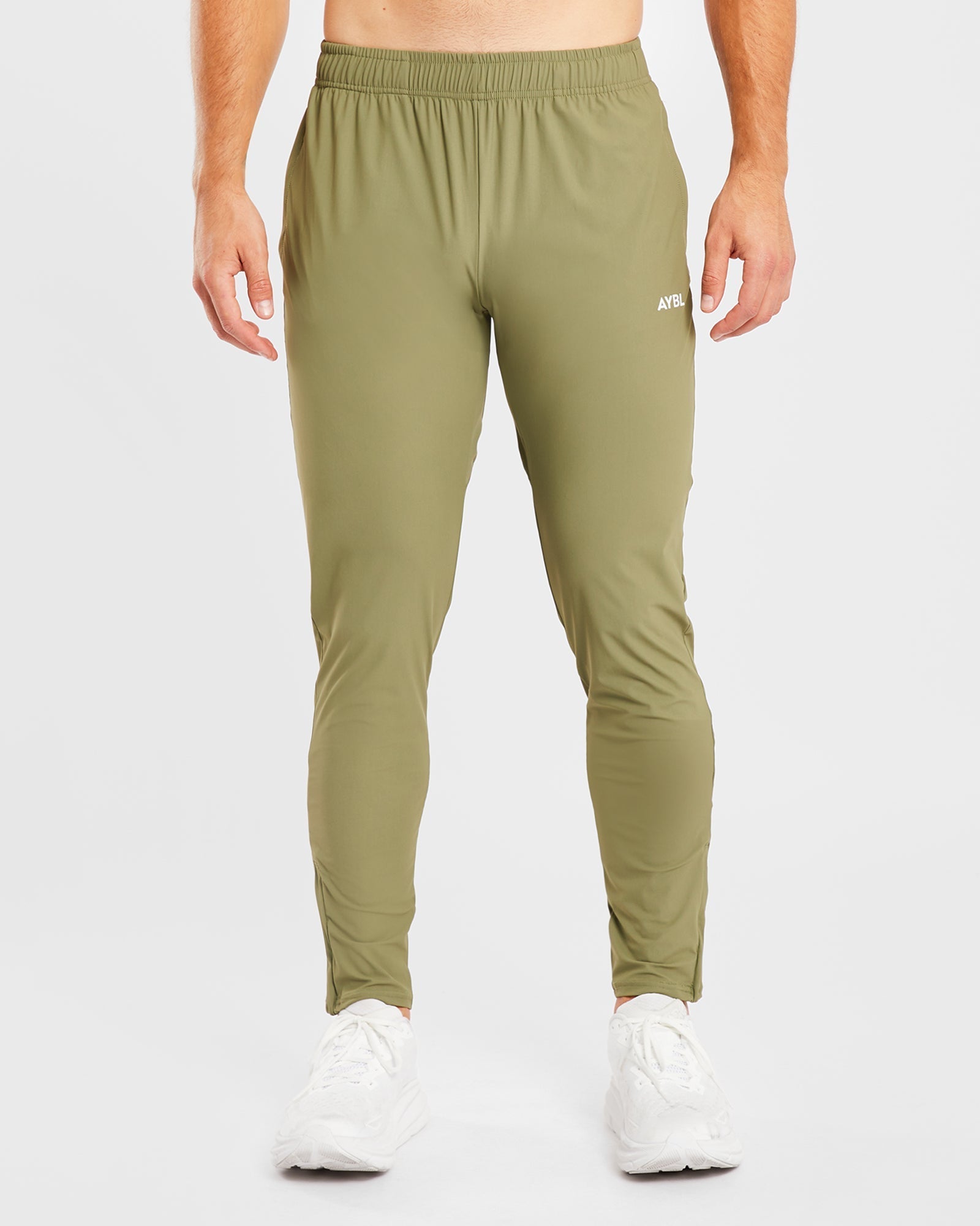 Ascend Zip Joggers - Olive Vert