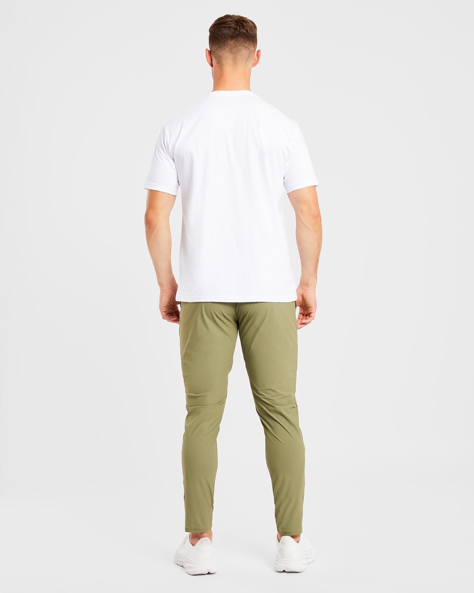 Ascend Zip Joggers - Olive Vert