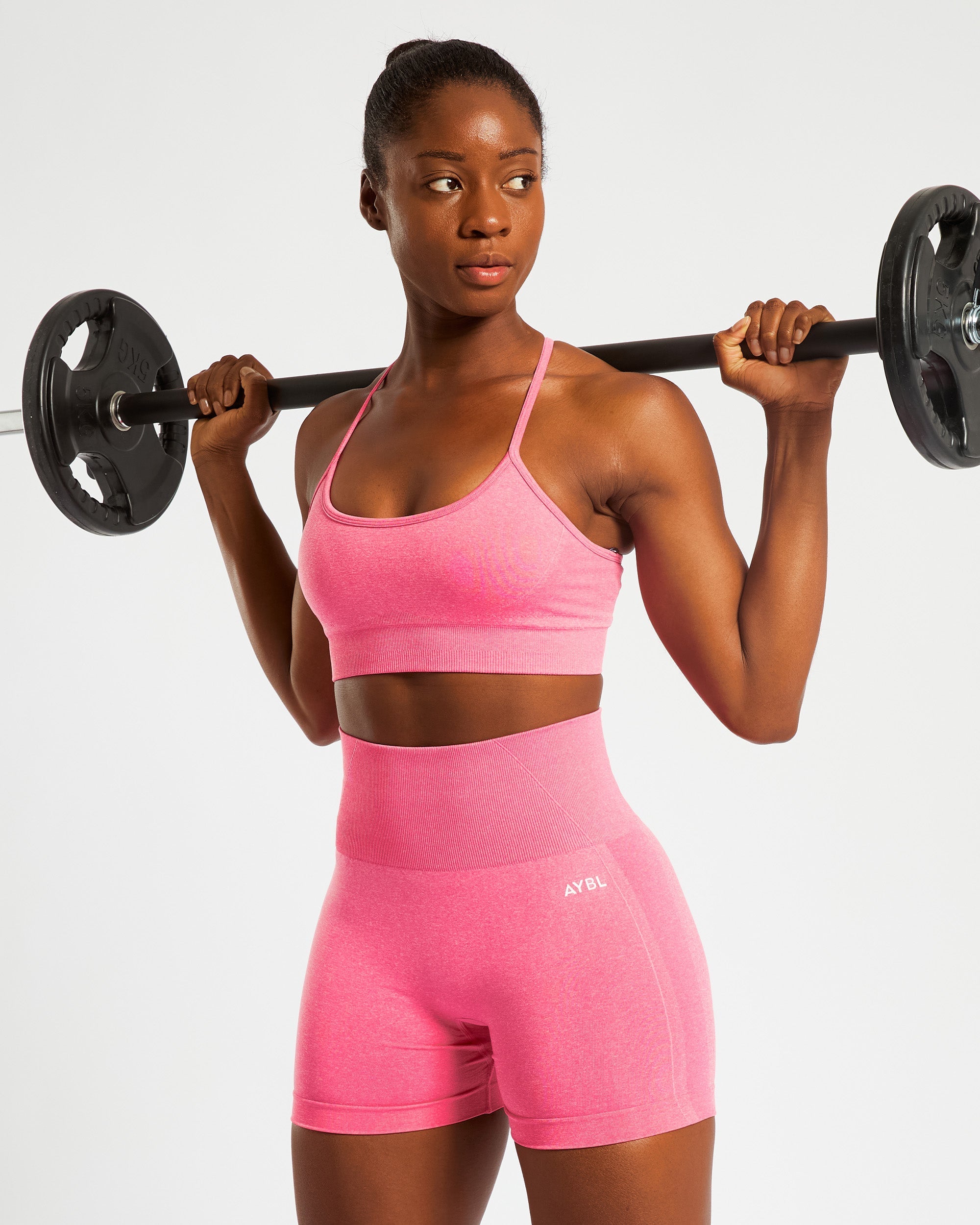 Empower Seamless Sports Bra - Rose Marl