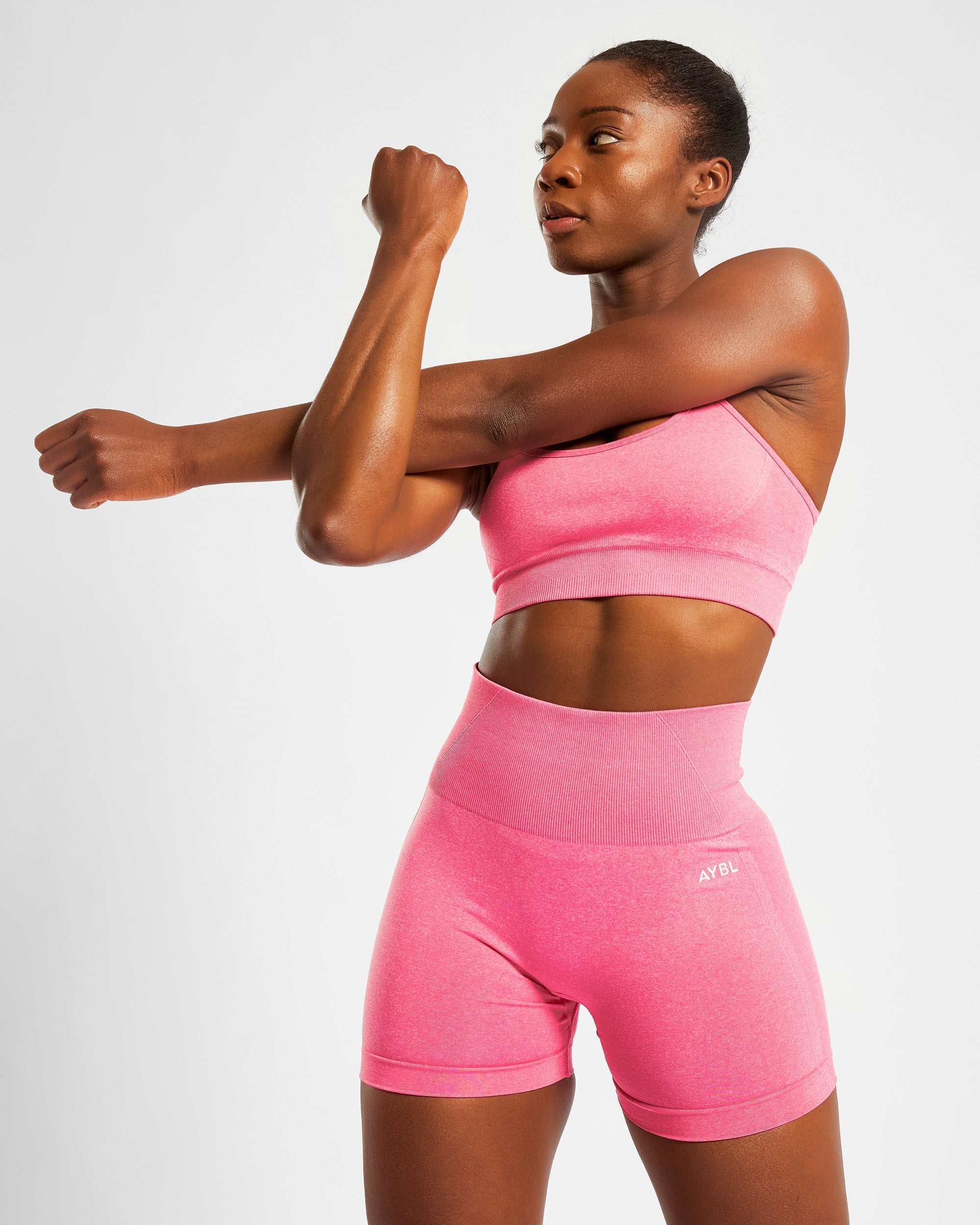 Empower Seamless Sports Bra - Rose Marl