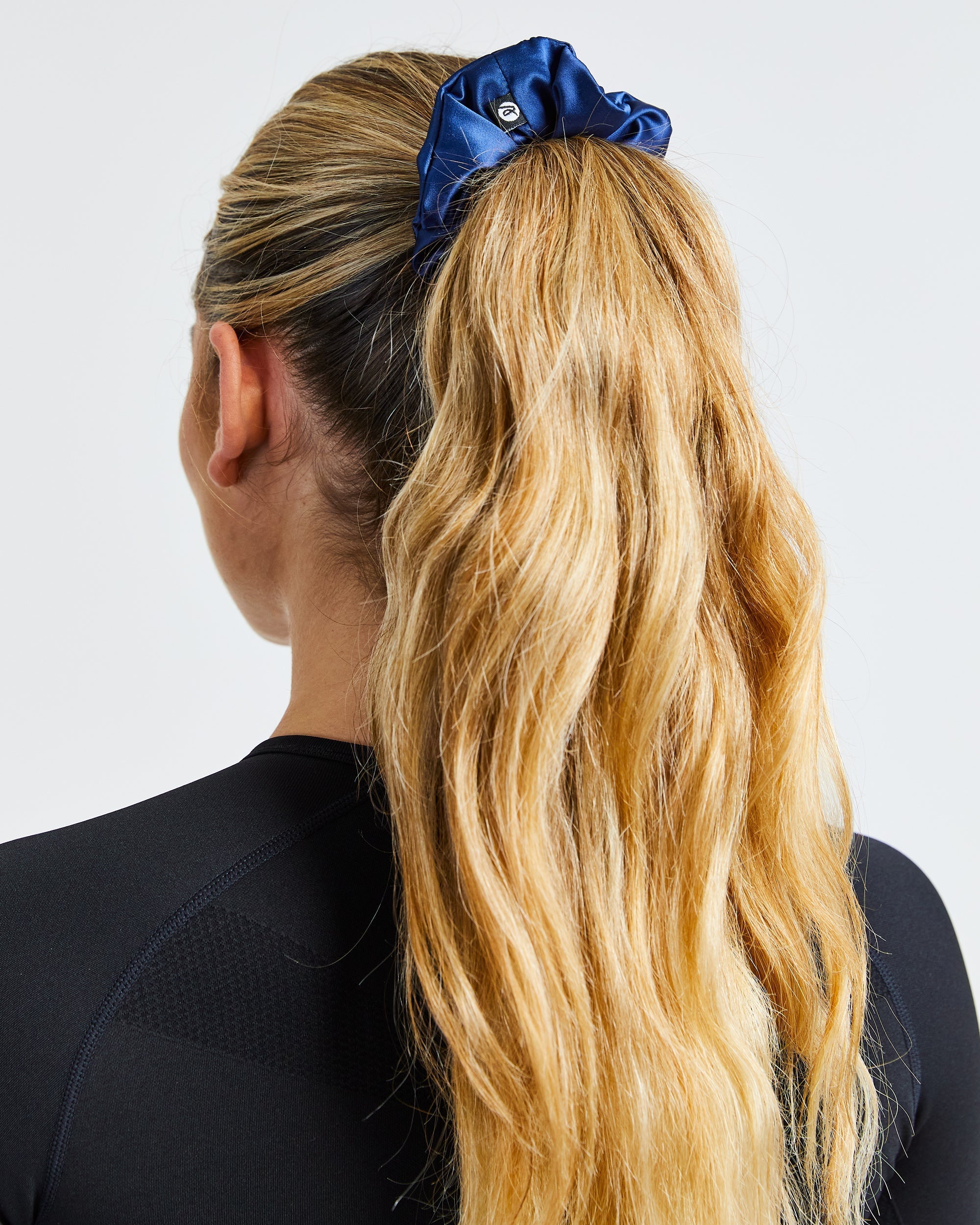 Scrunchie 4 Pack - Blanc/Noir/Charcoal/Navy