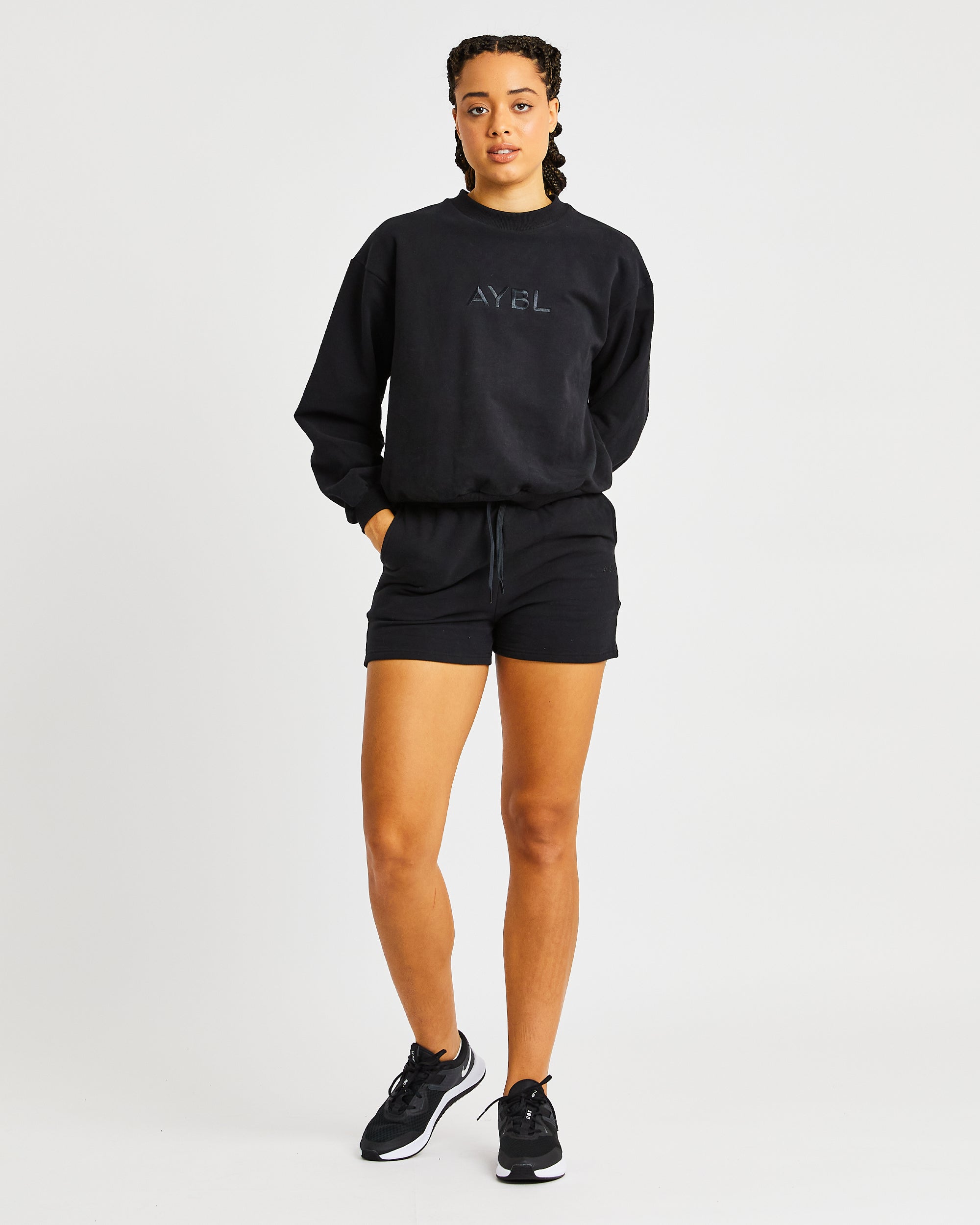 Everyday Relaxed Shorts - Noir