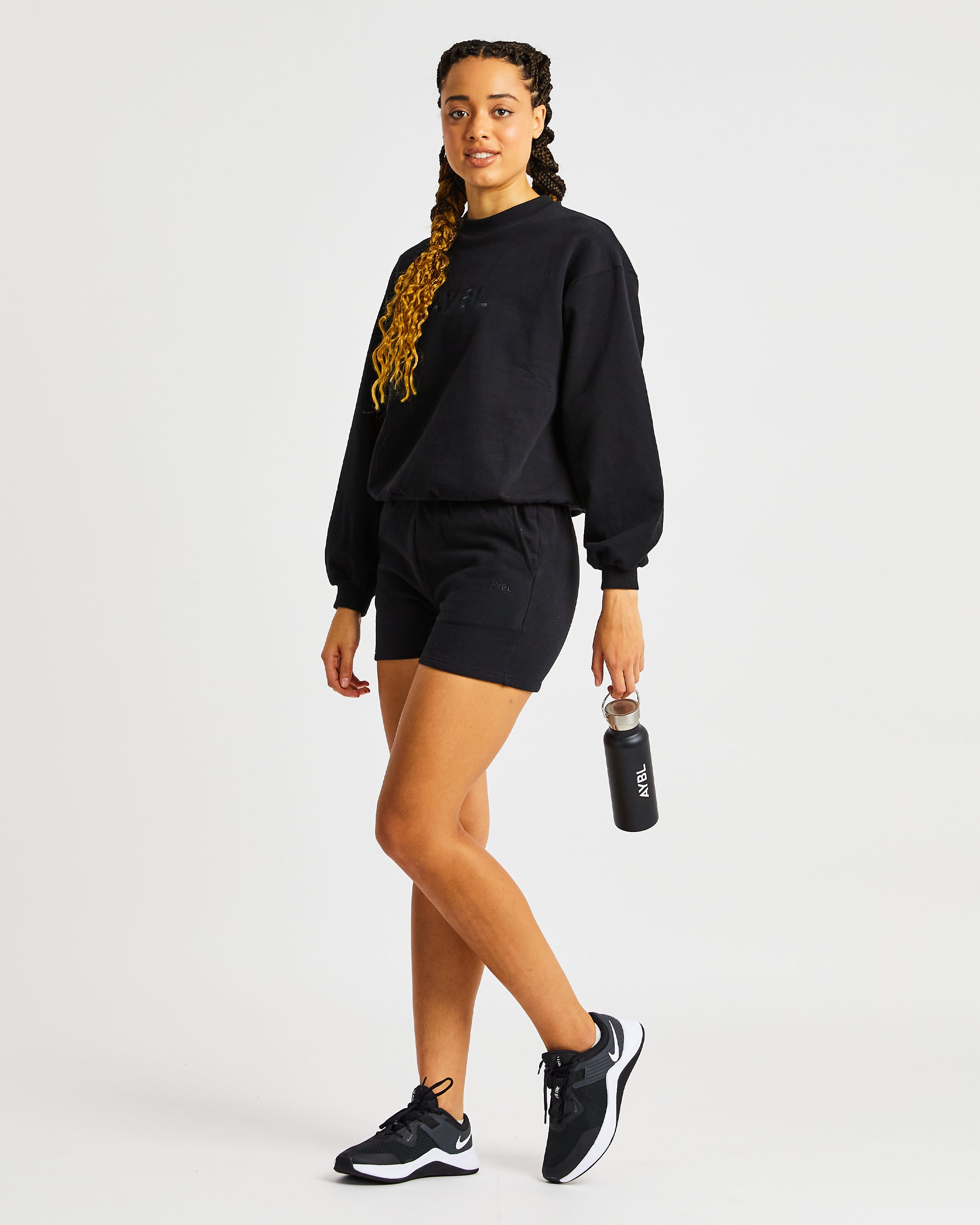 Everyday Relaxed Shorts - Noir