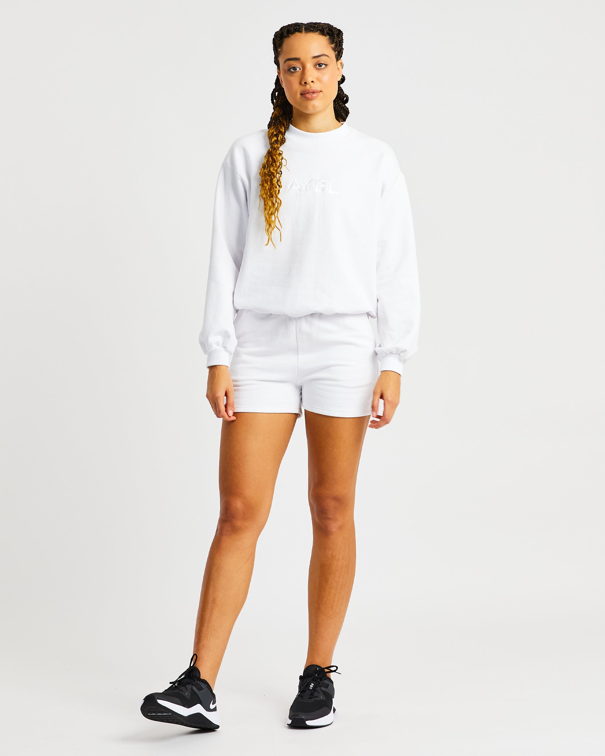 Everyday Relaxed Shorts - Blanc