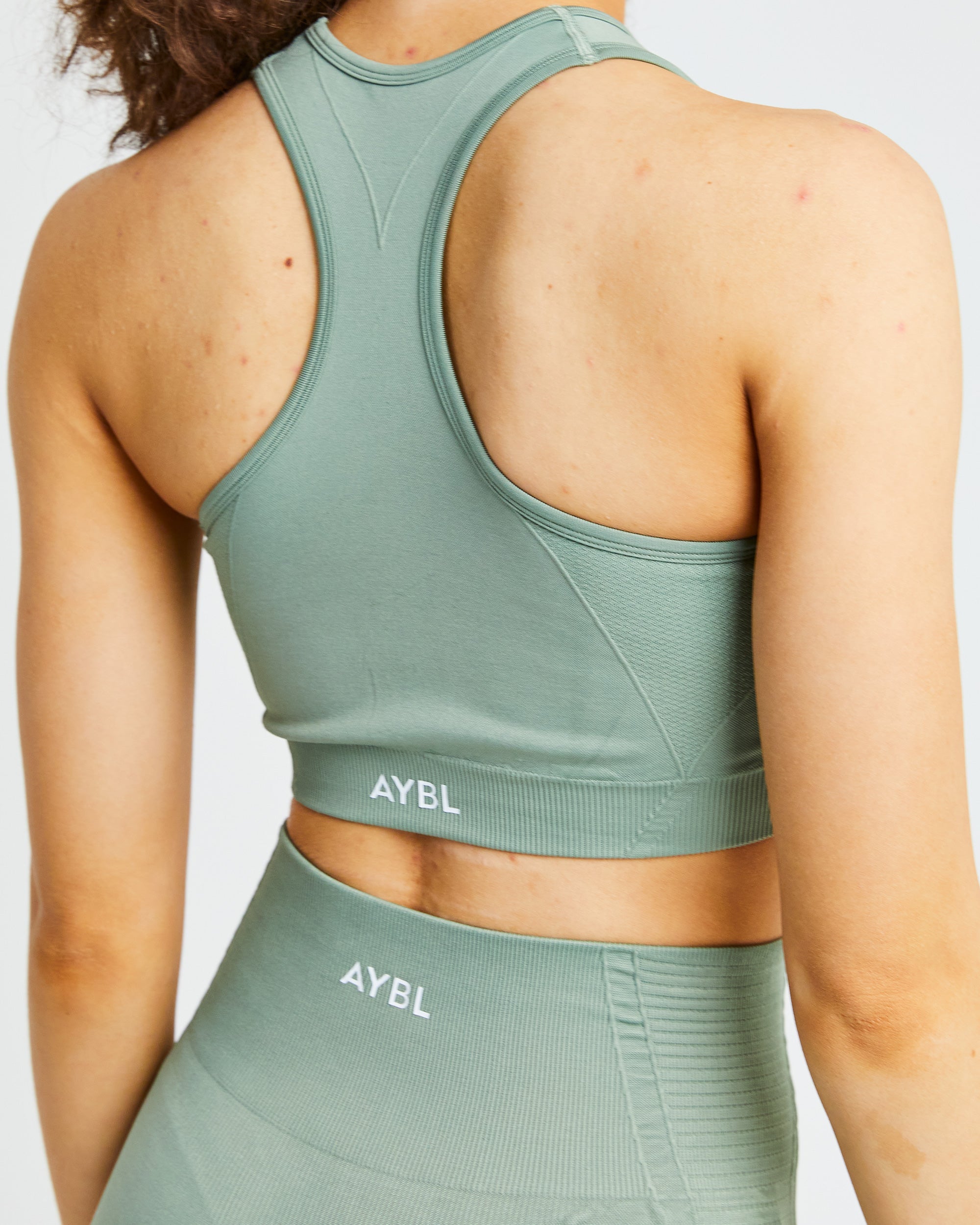 Balance V2 Seamless Sports Bra - Olive Vert