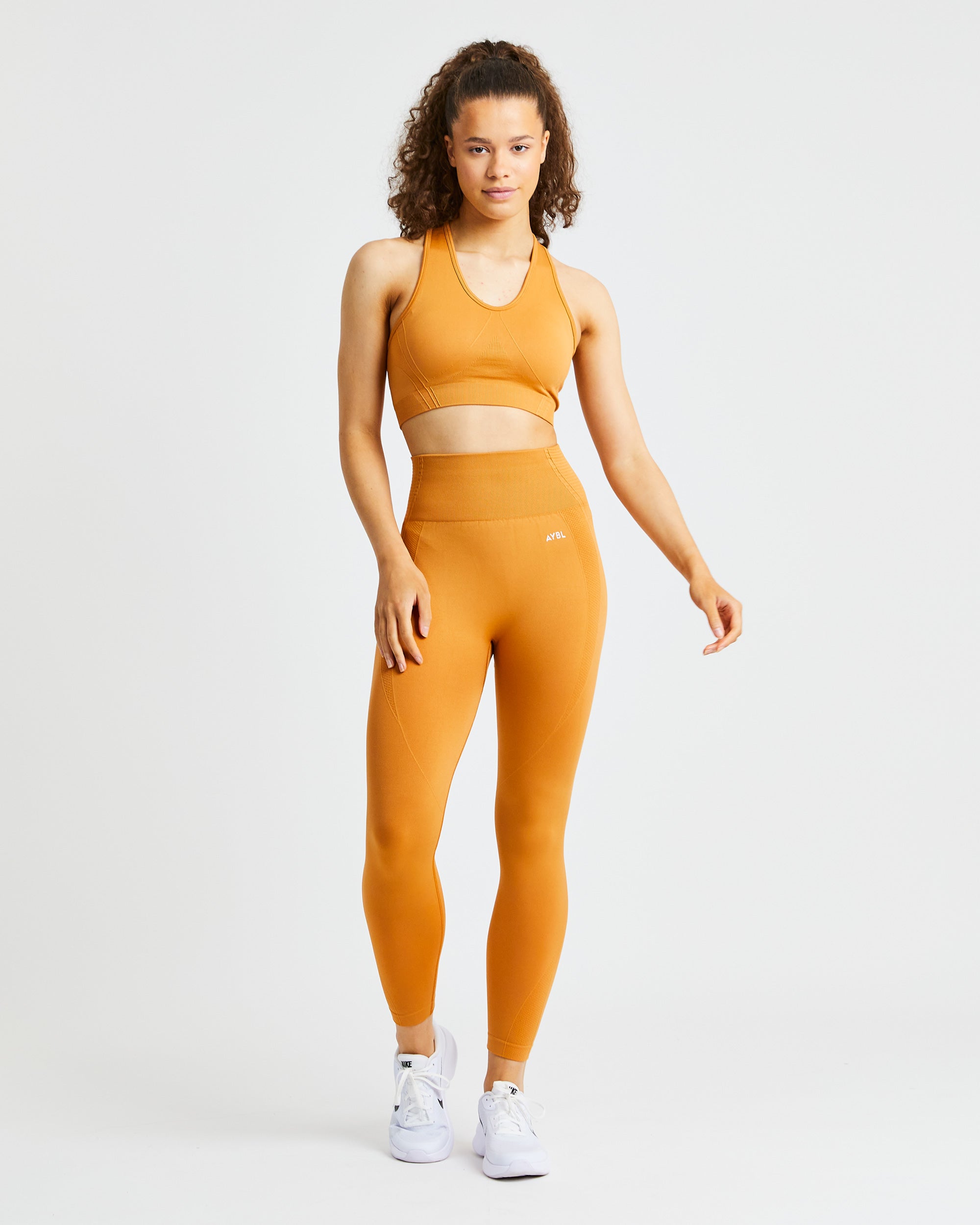 Balance V2 Seamless Sports Bra - Spiced Orange