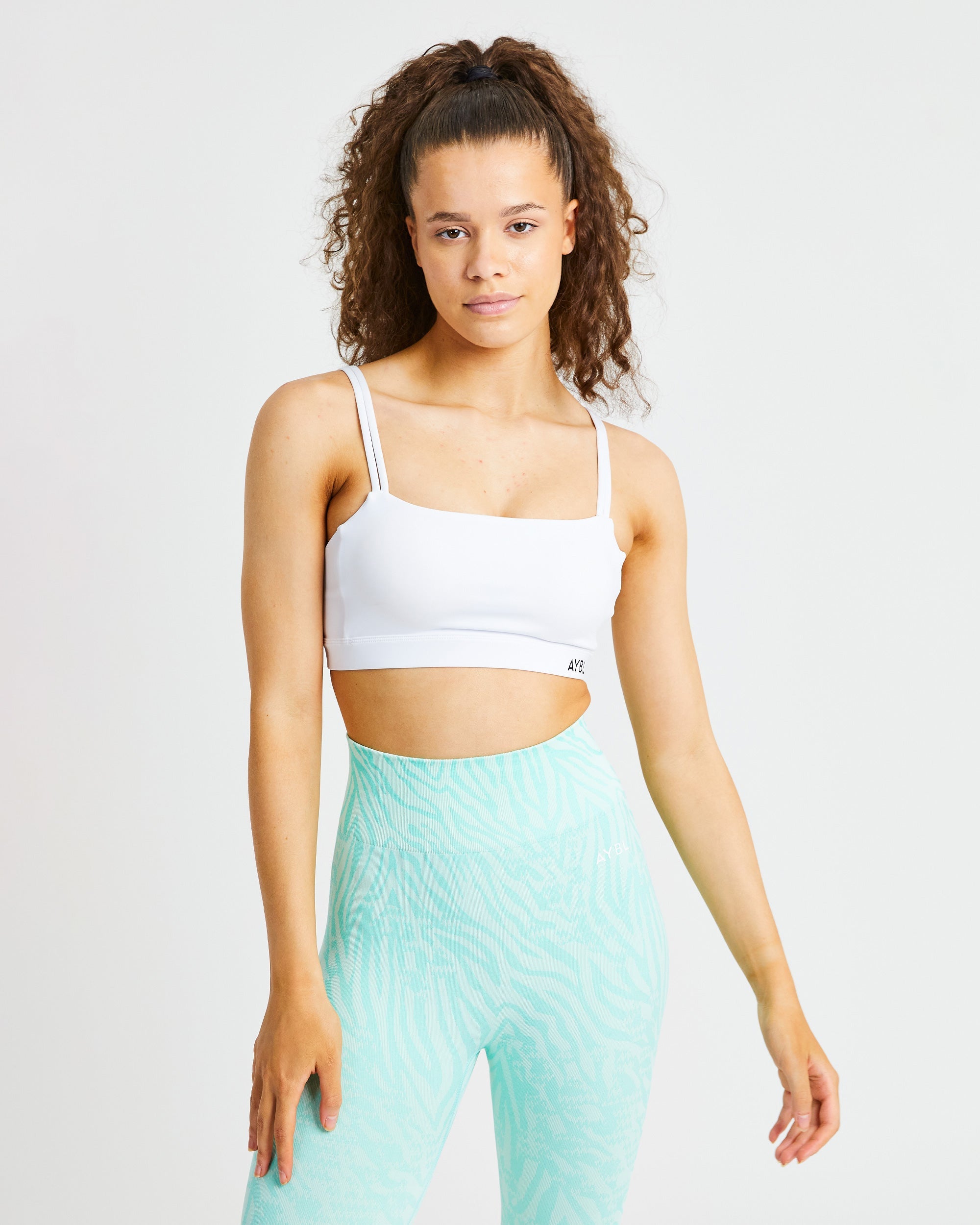 Essential Bandeau Sports Bra - Blanc