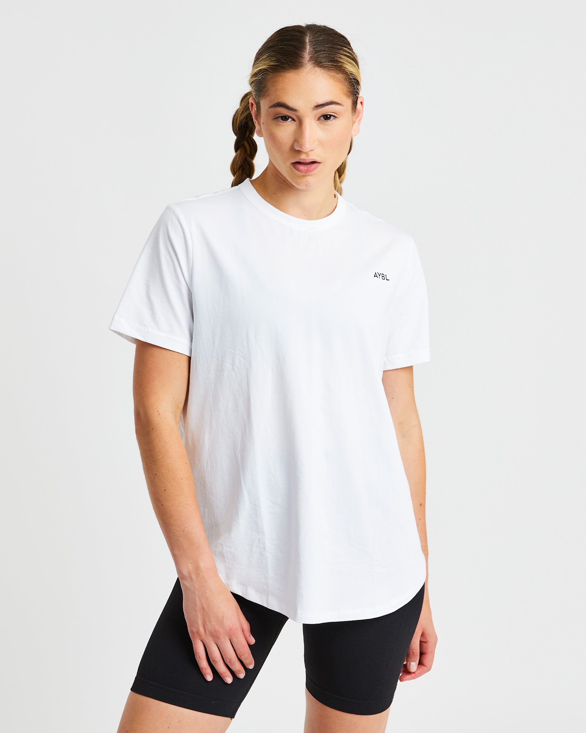 Everyday Relaxed T Shirt - Blanc