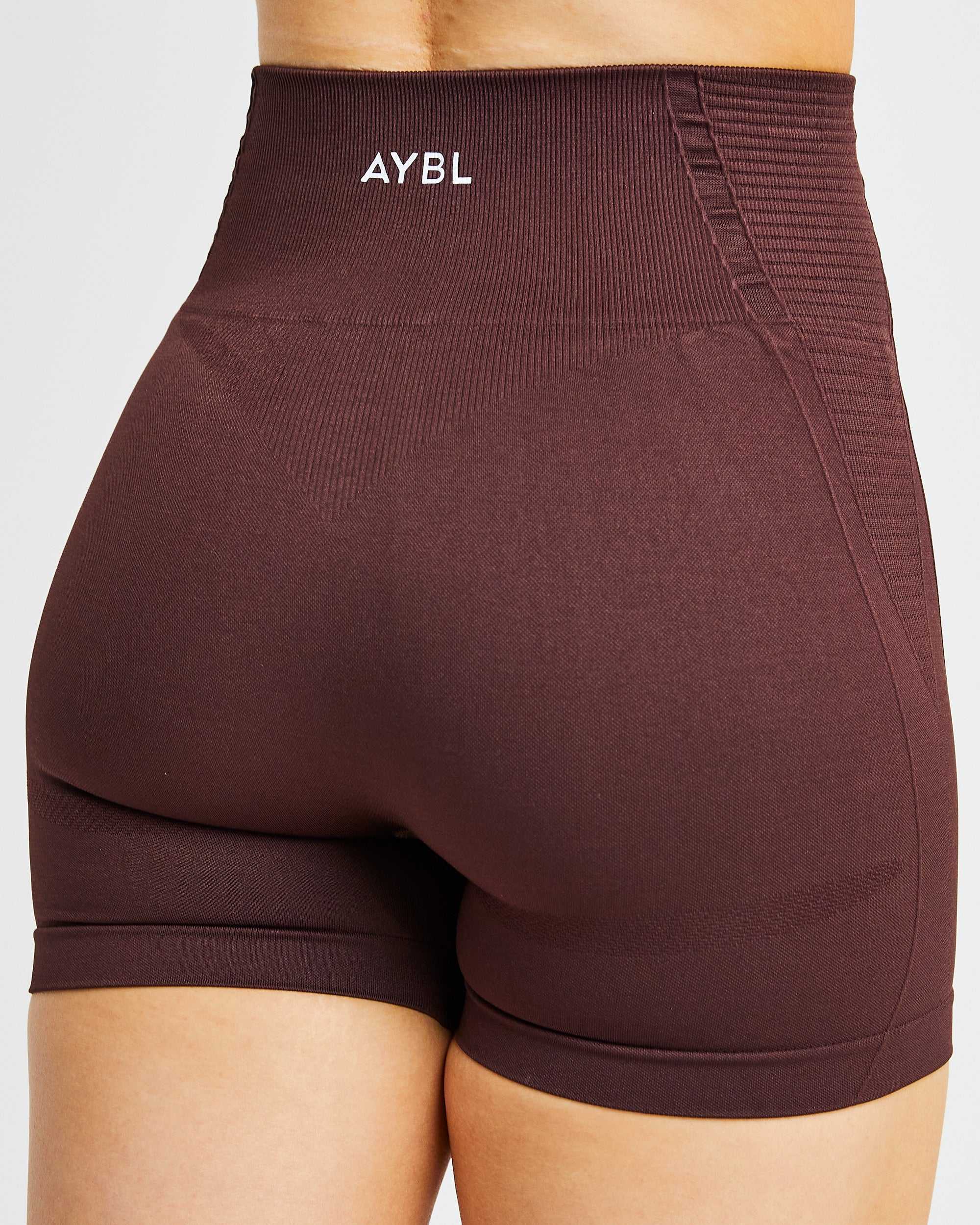 Balance V2 Seamless Shorts - Chocolate Marron