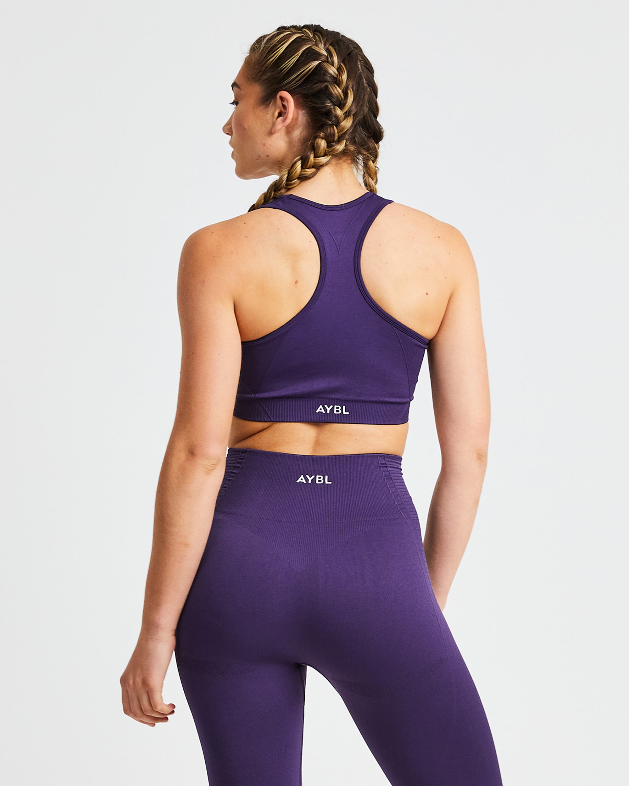 Balance V2 Seamless Sports Bra - Mulberry Violet