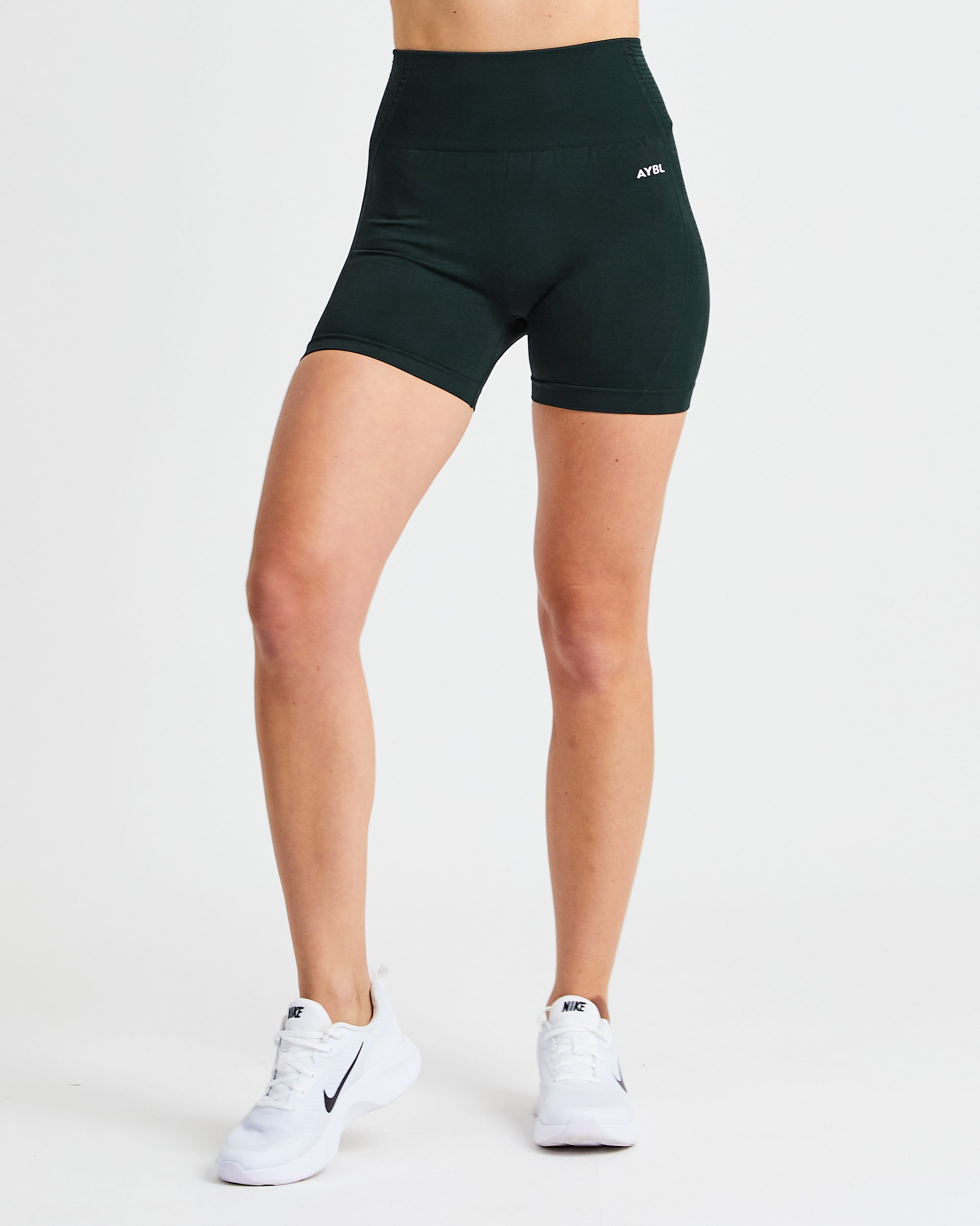 Balance V2 Seamless Shorts - Forest Vert