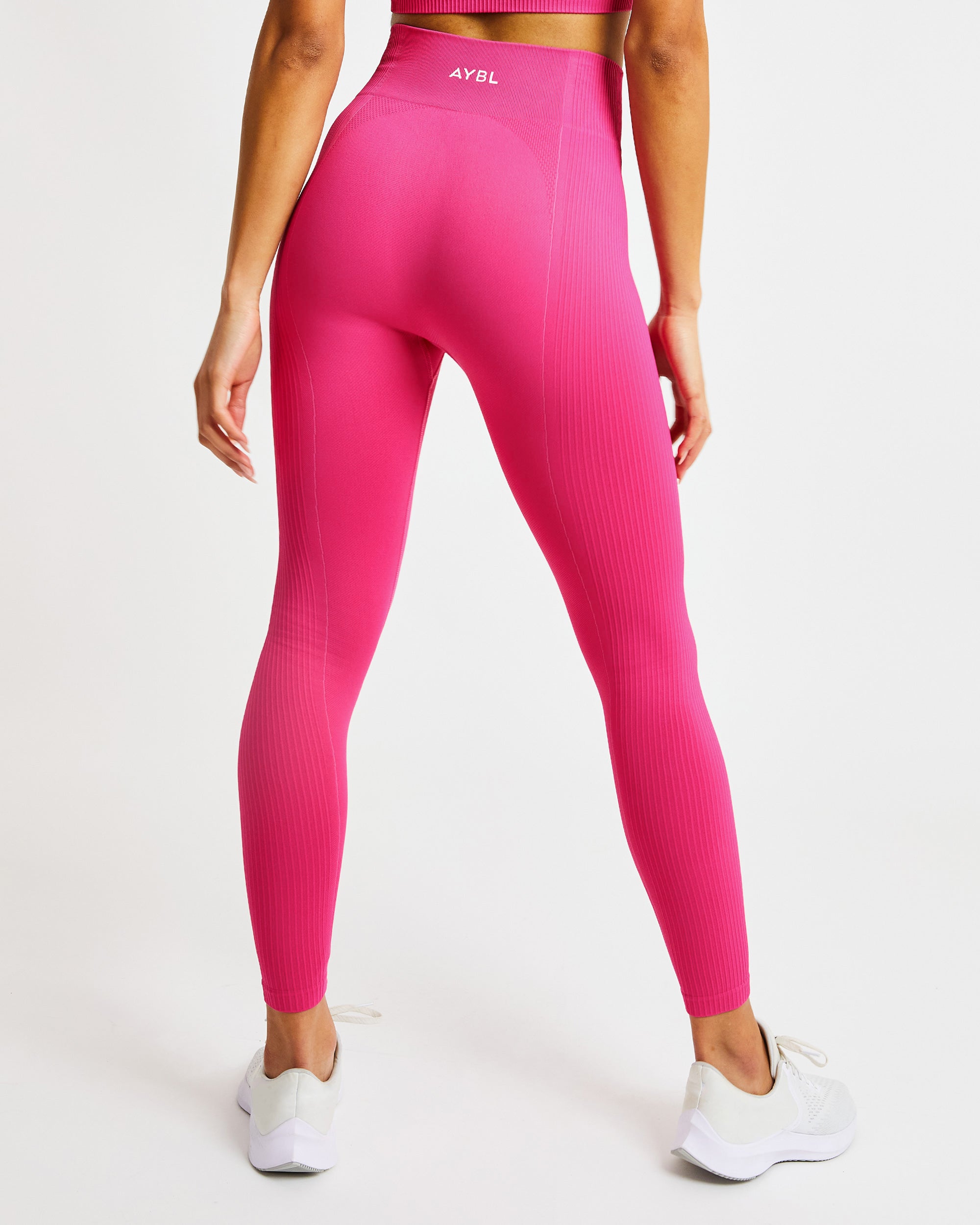 Reflex Seamless Leggings - Fuchsia Rose