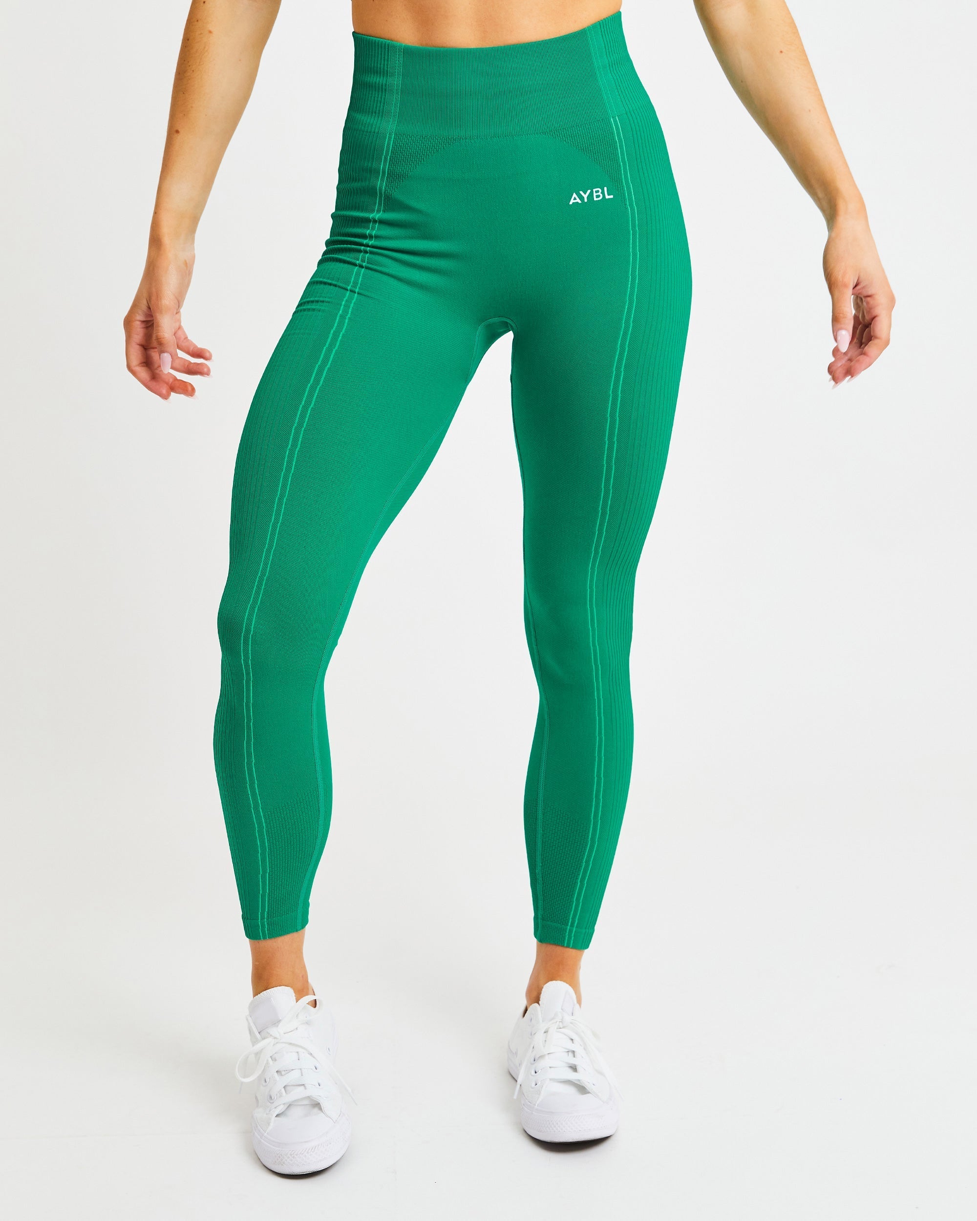 Reflex Seamless Leggings - Emerald Vert