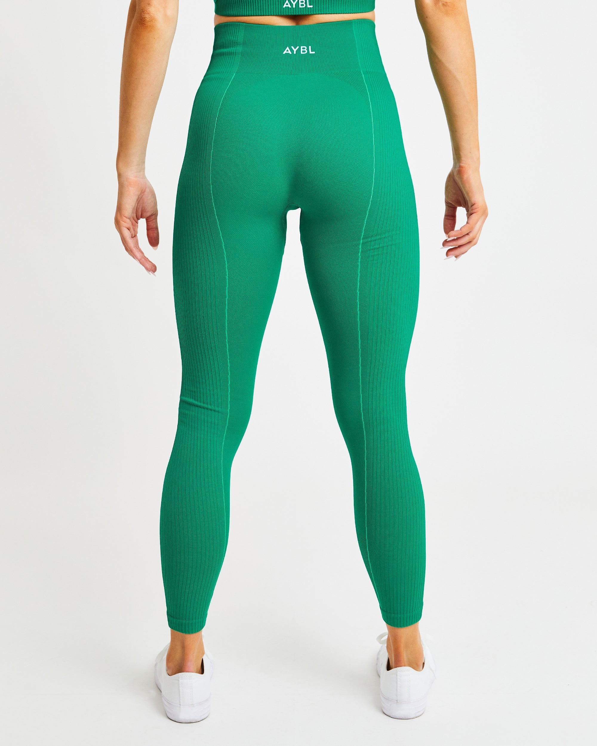 Reflex Seamless Leggings - Emerald Vert