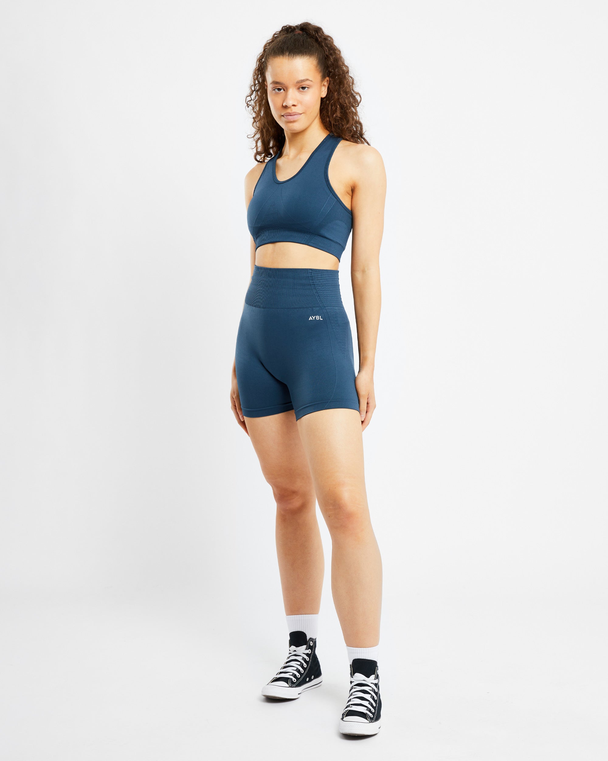 Balance V2 Seamless Shorts - Marine Bleu