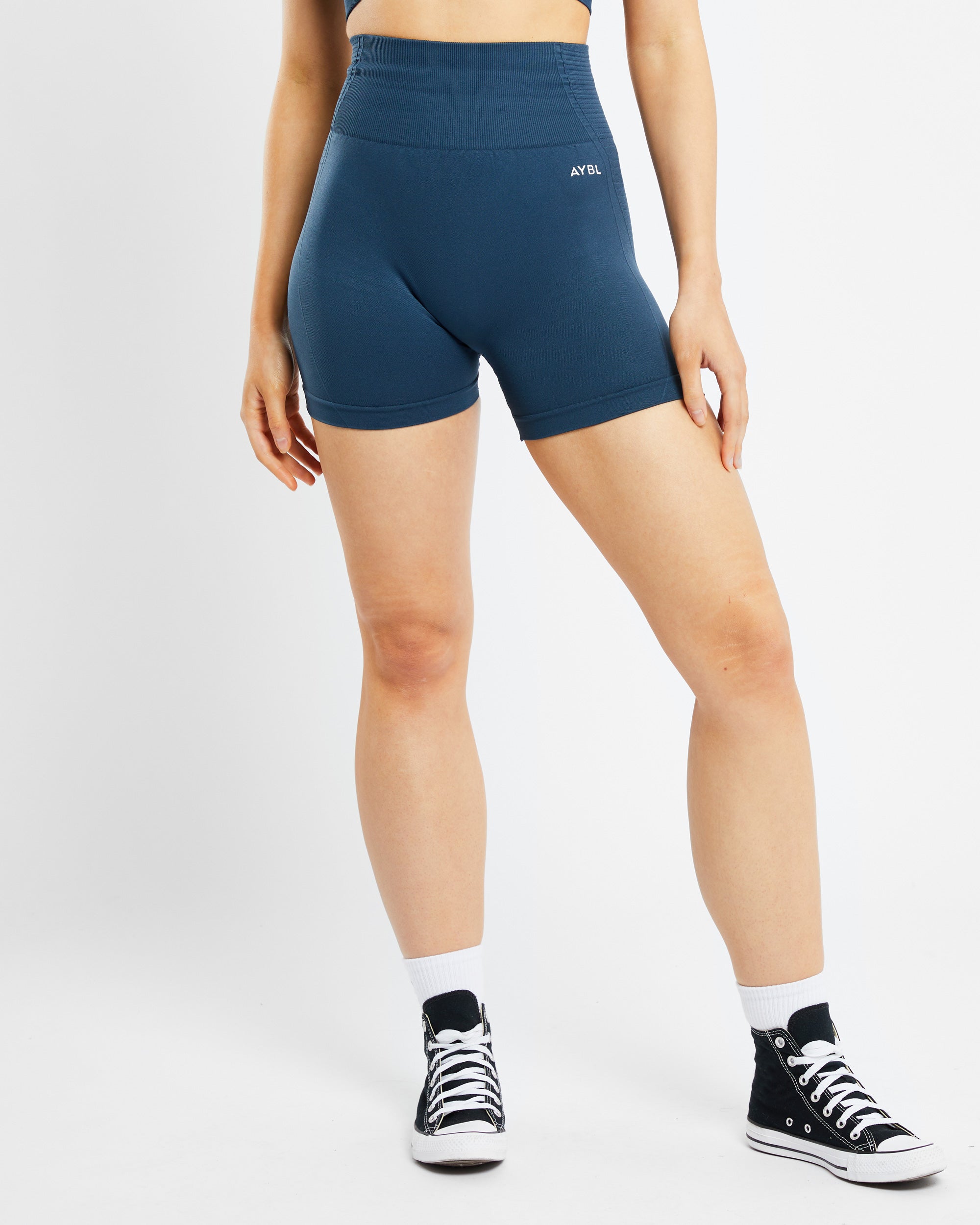 Balance V2 Seamless Shorts - Marine Bleu