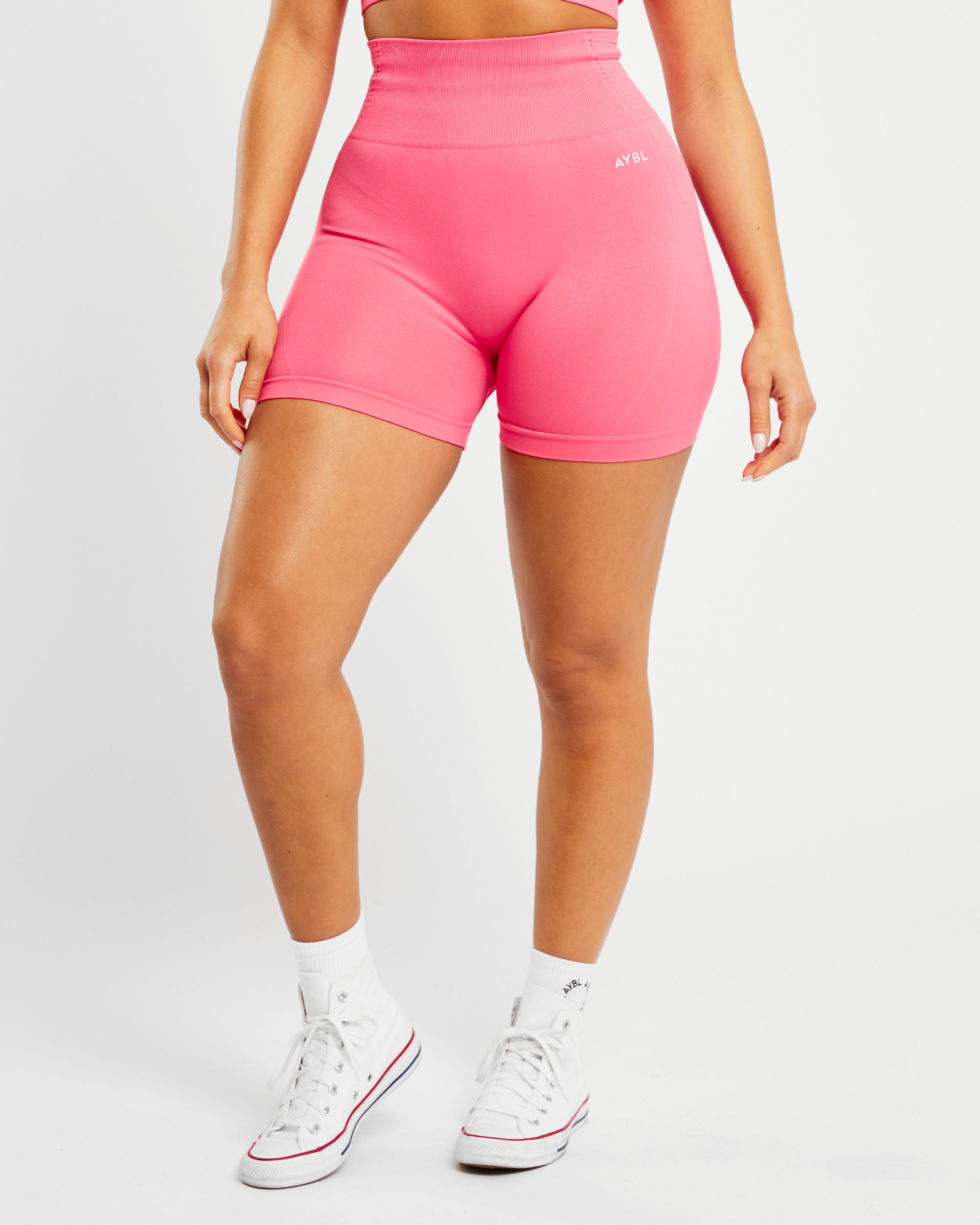 Balance V2 Seamless Shorts - Coral Rose