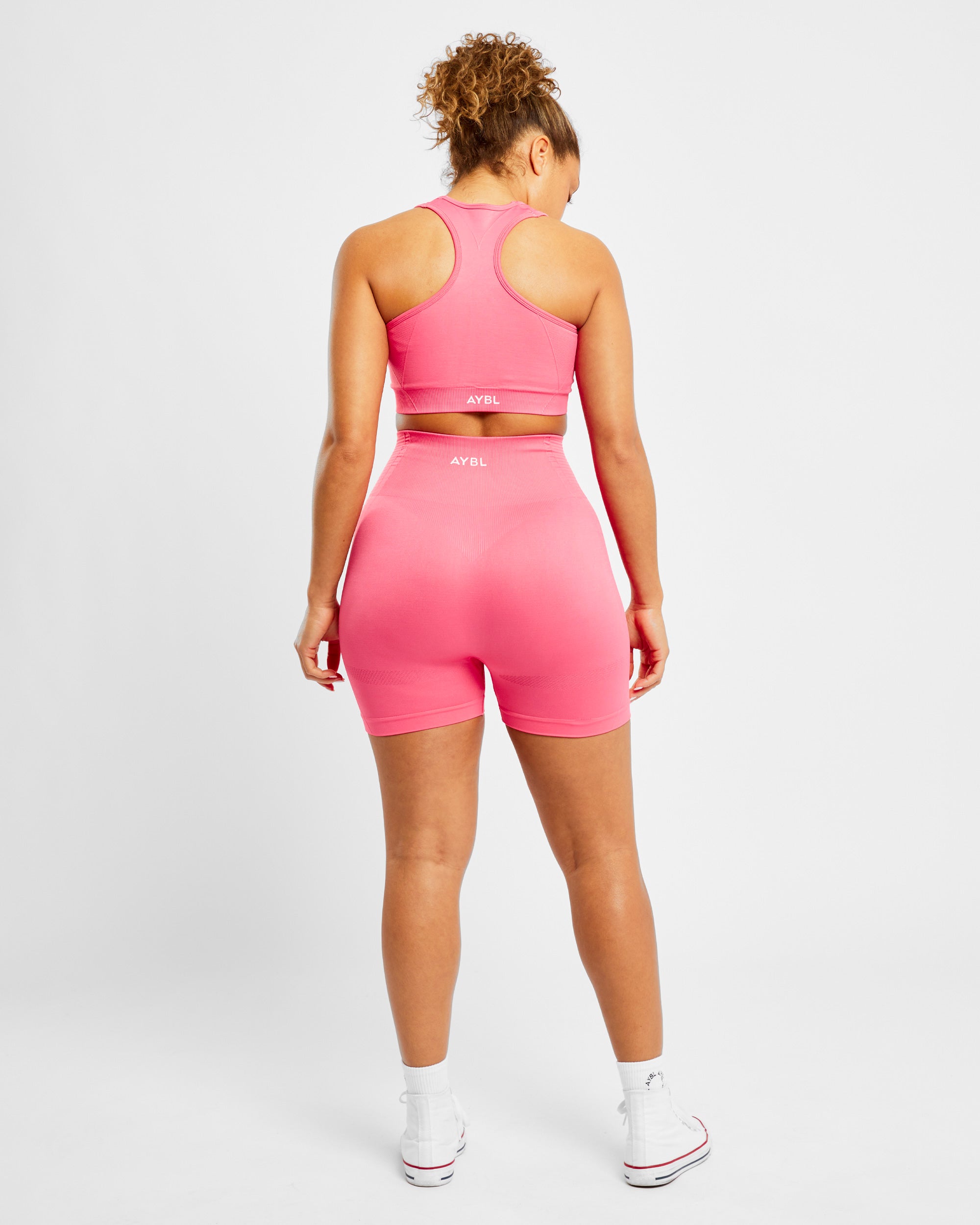 Balance V2 Seamless Shorts - Coral Rose