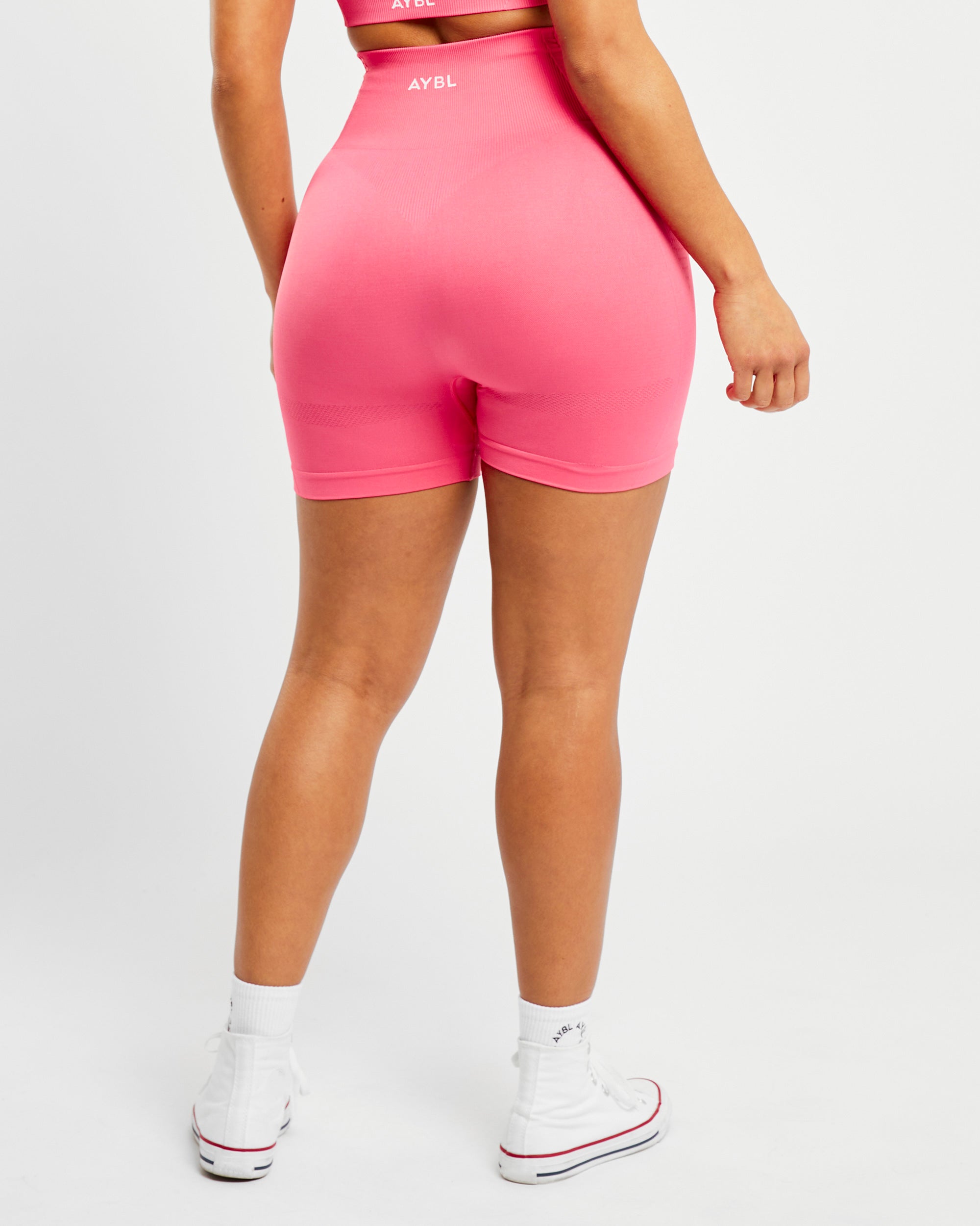 Balance V2 Seamless Shorts - Coral Rose