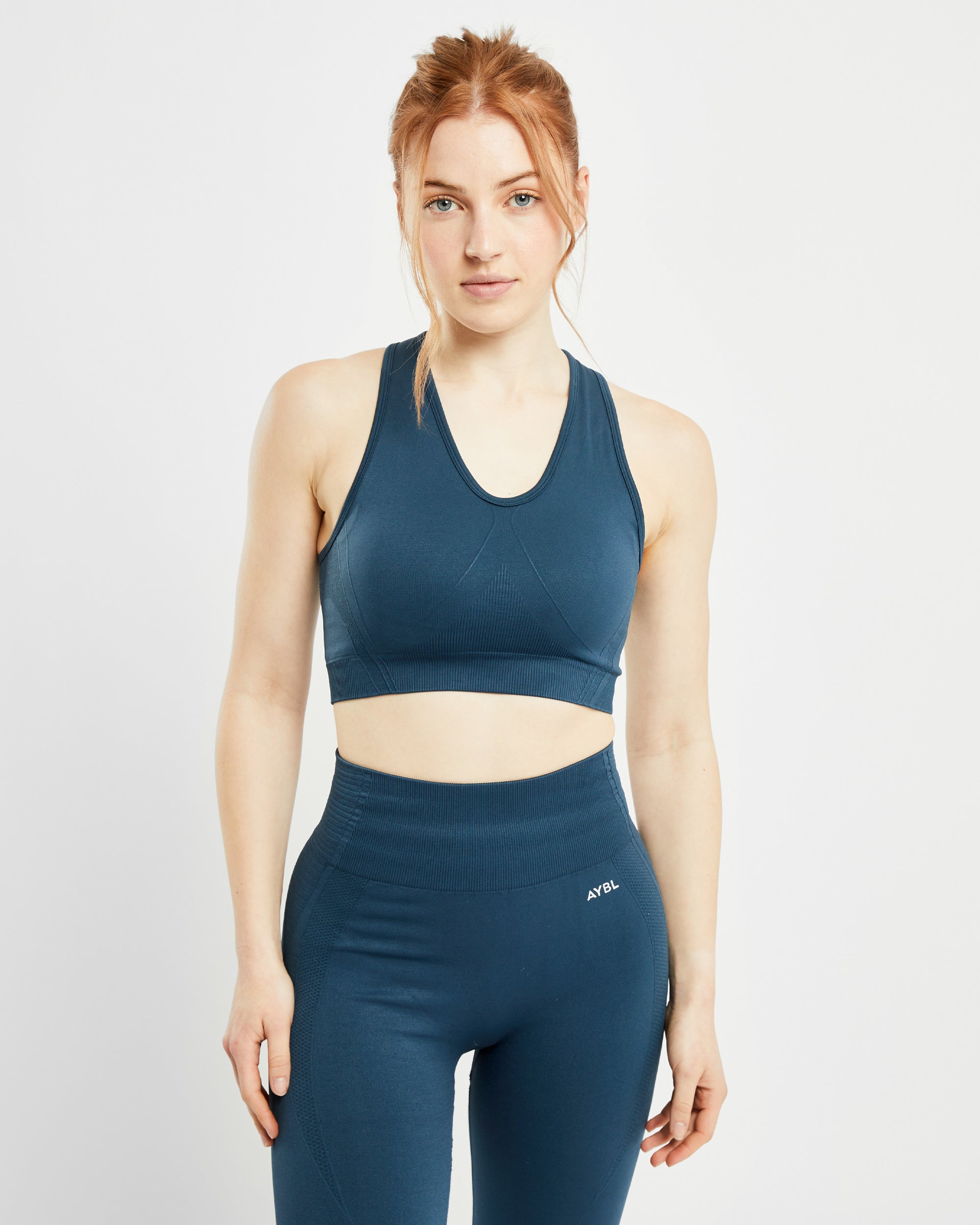 Balance V2 Seamless Sports Bra - Marine Bleu