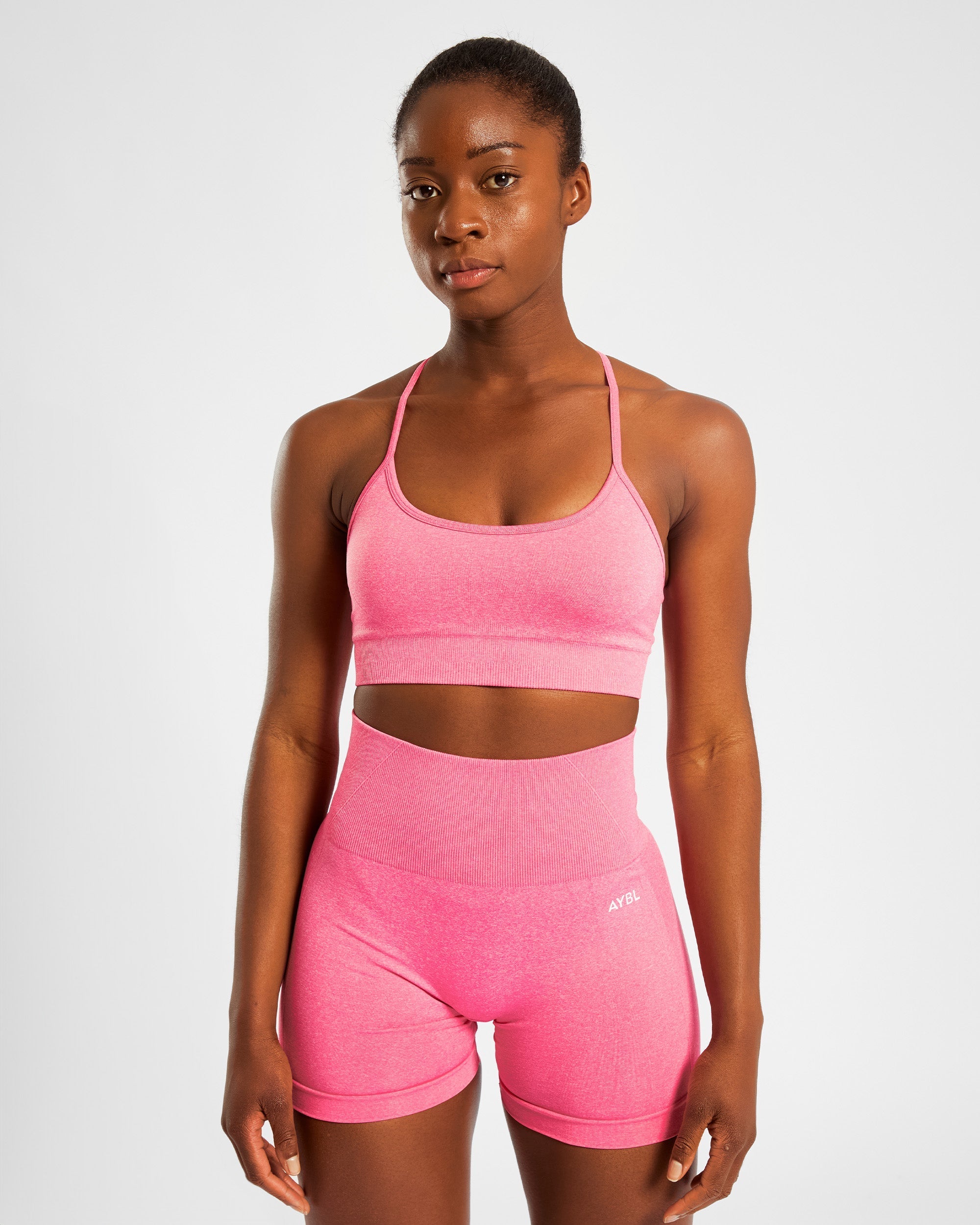 Empower Seamless Sports Bra - Rose Marl