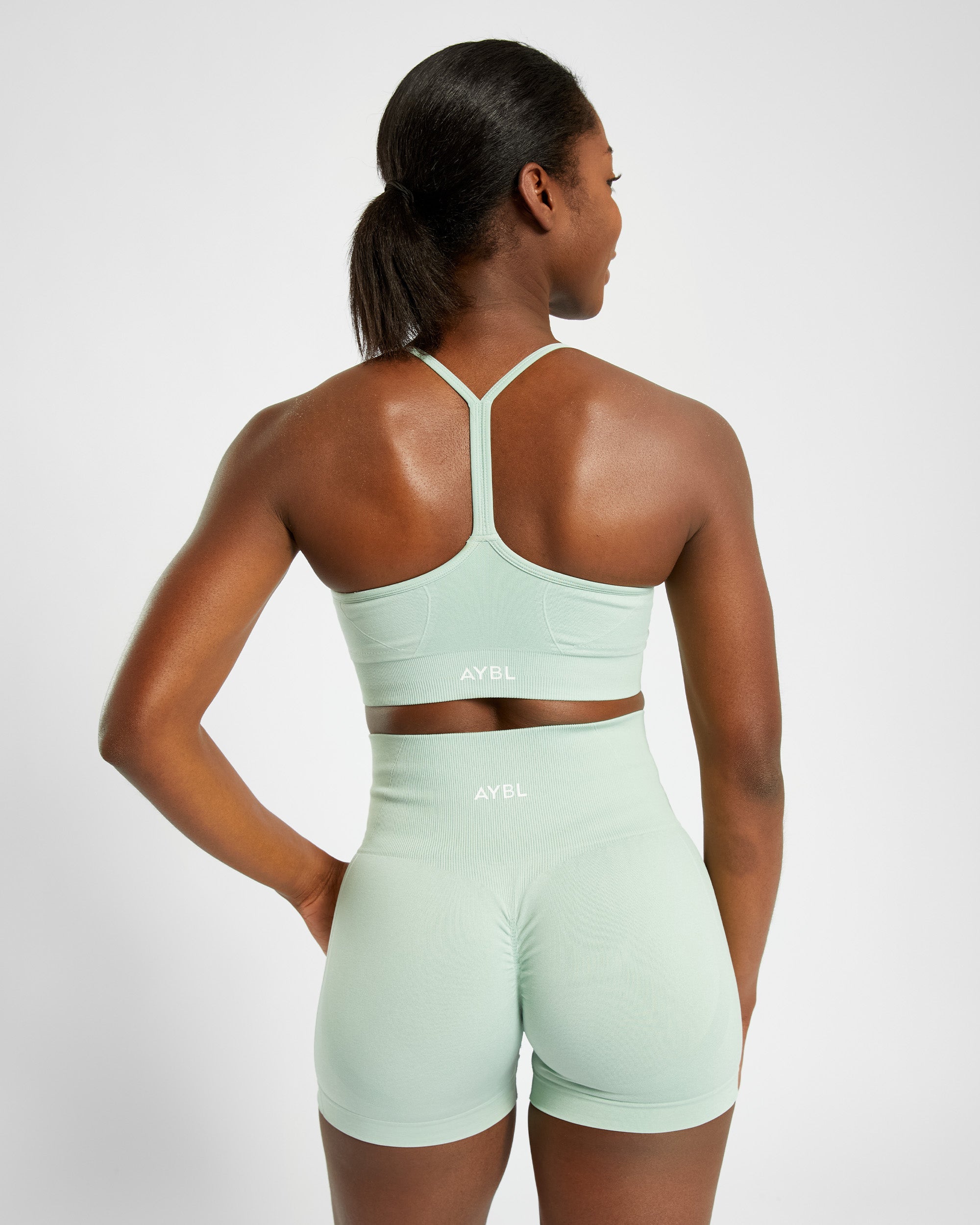 Empower Seamless Sports Bra - Spring Vert Marl