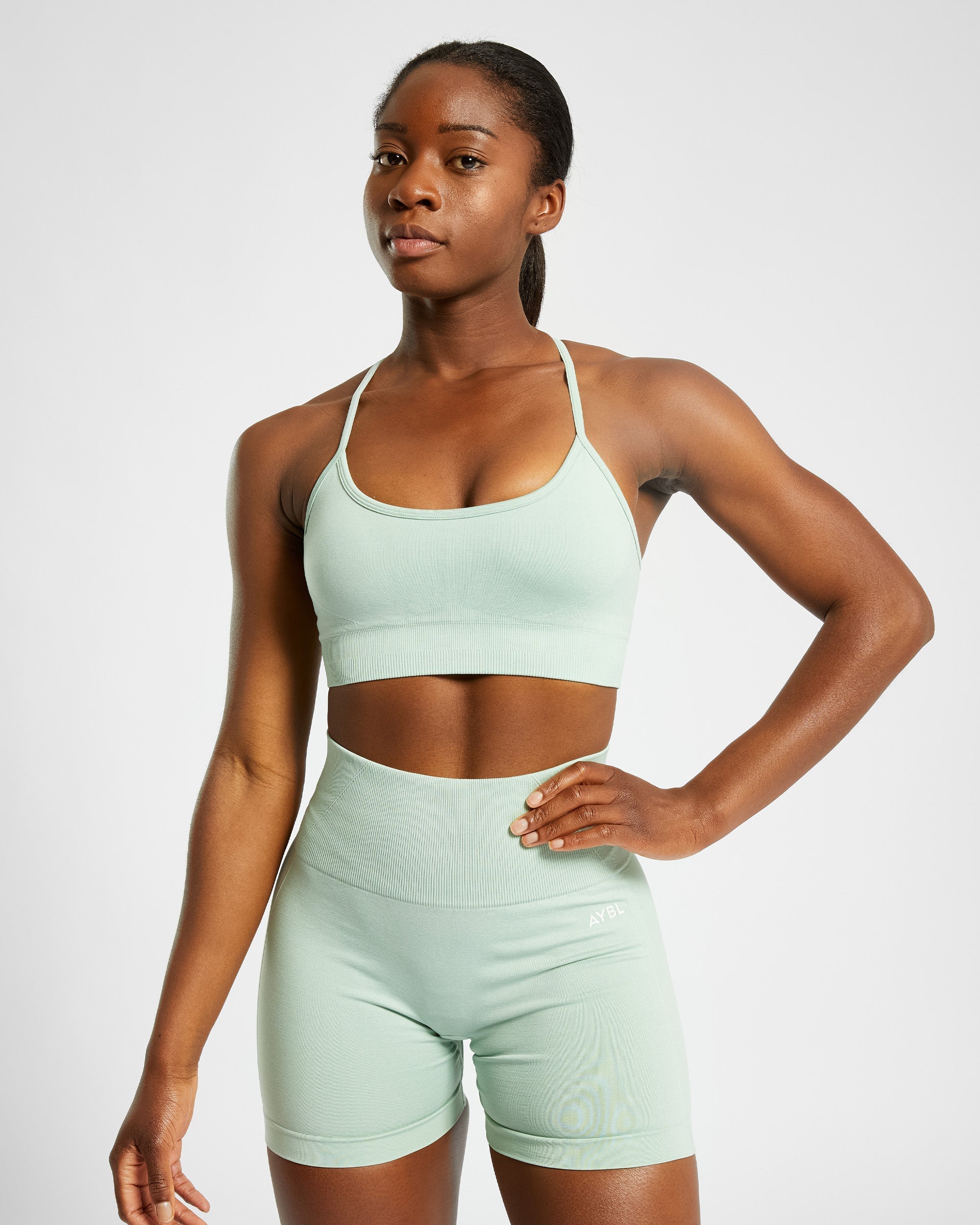 Empower Seamless Sports Bra - Spring Vert Marl