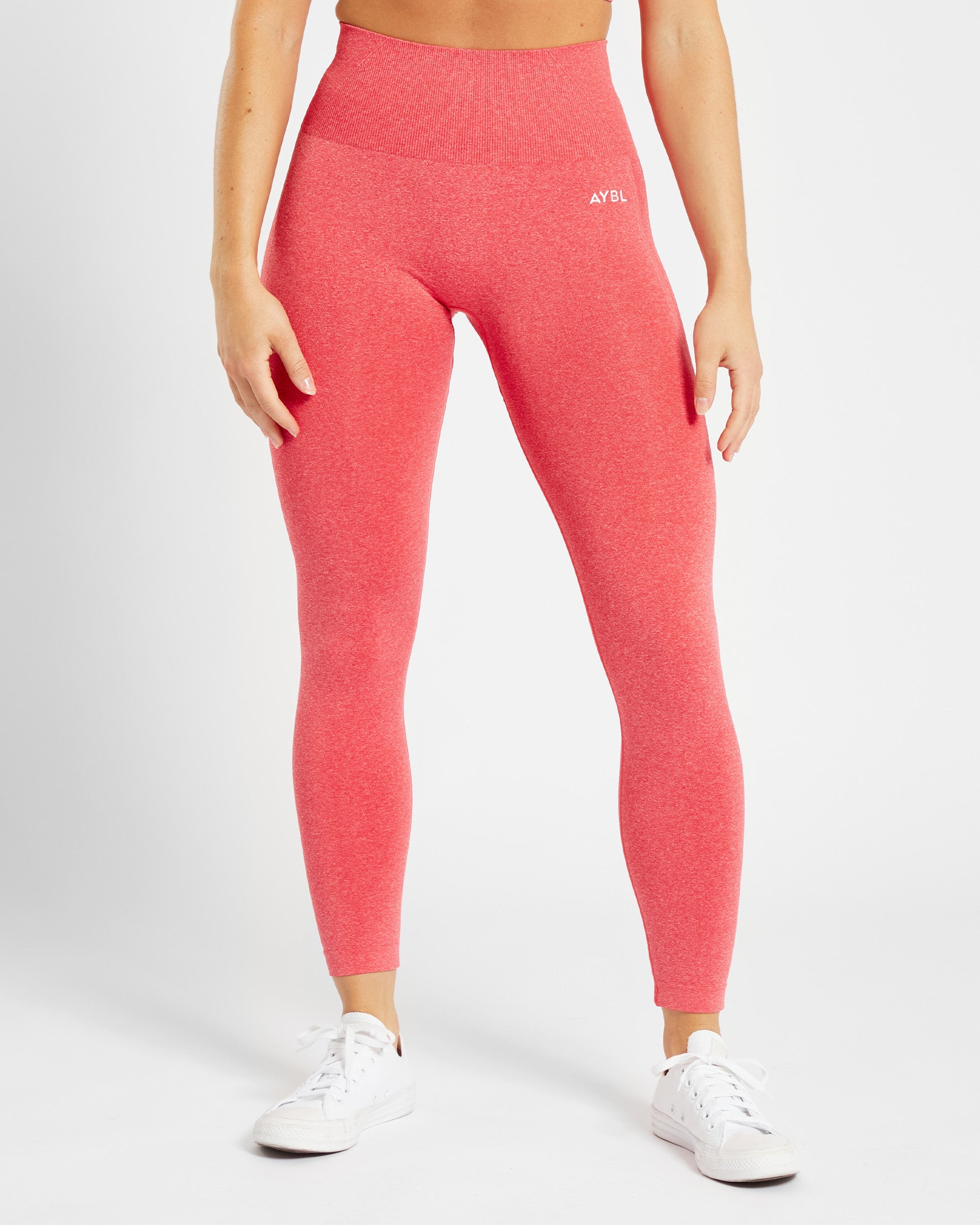 Empower Seamless Leggings - Coral Rouge Marl