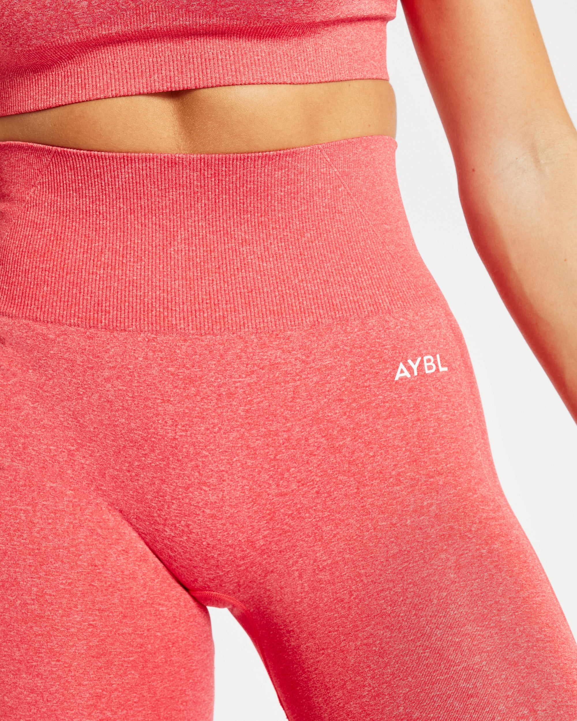 Empower Seamless Leggings - Coral Rouge Marl