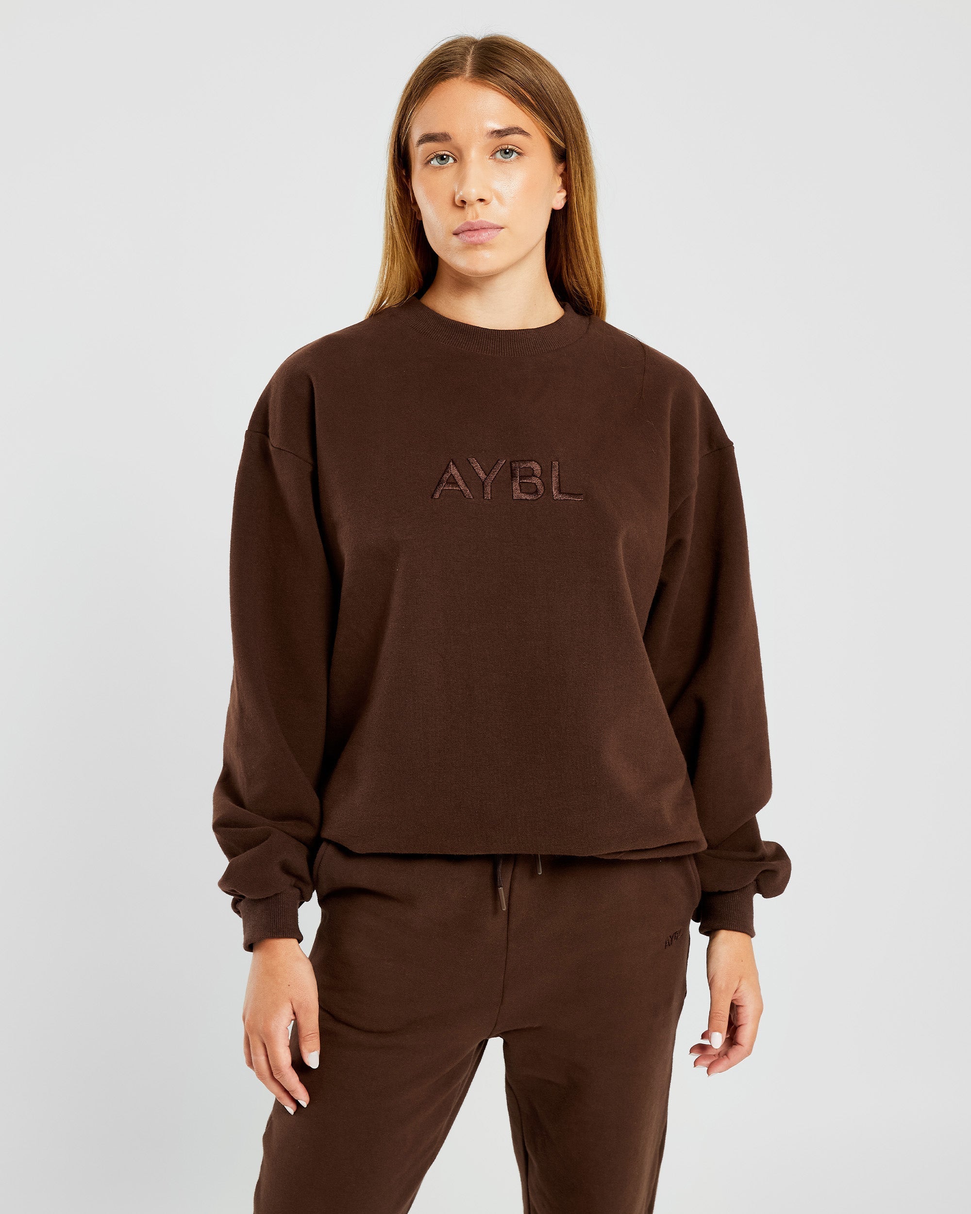 Everyday Relaxed Sweater - Marron