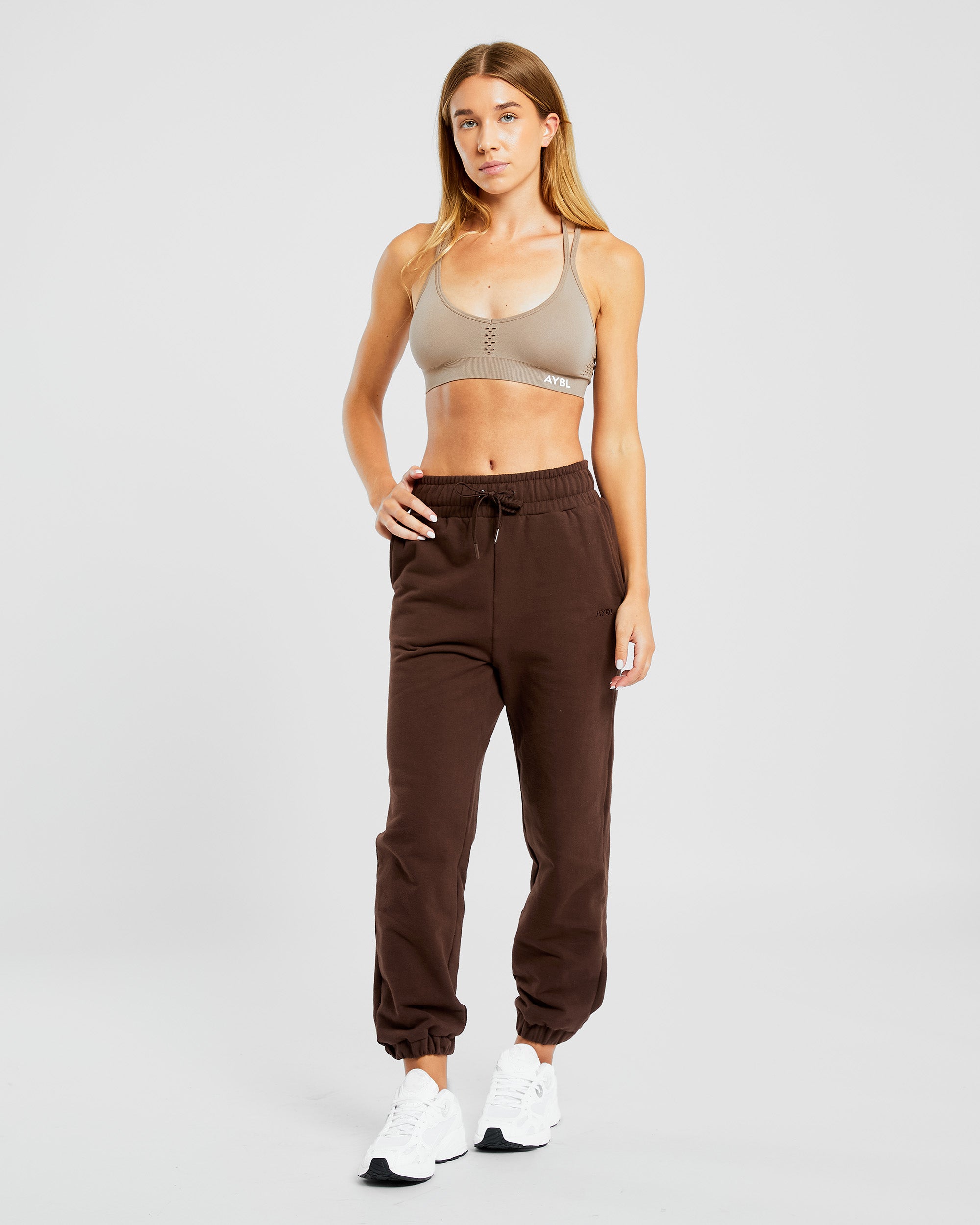 Everyday Relaxed Joggers - Marron