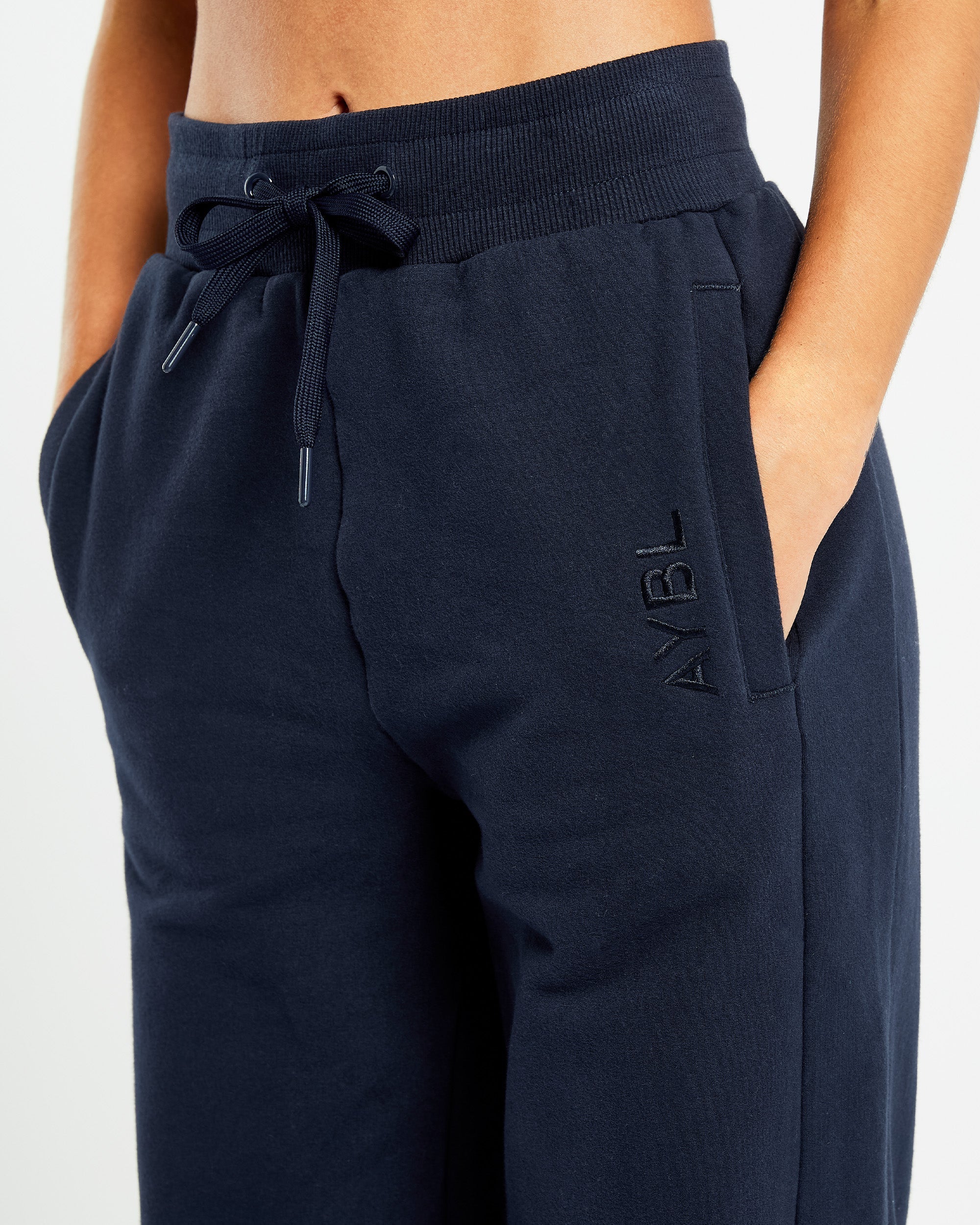 Everyday Relaxed Straight Leg Joggers - Navy