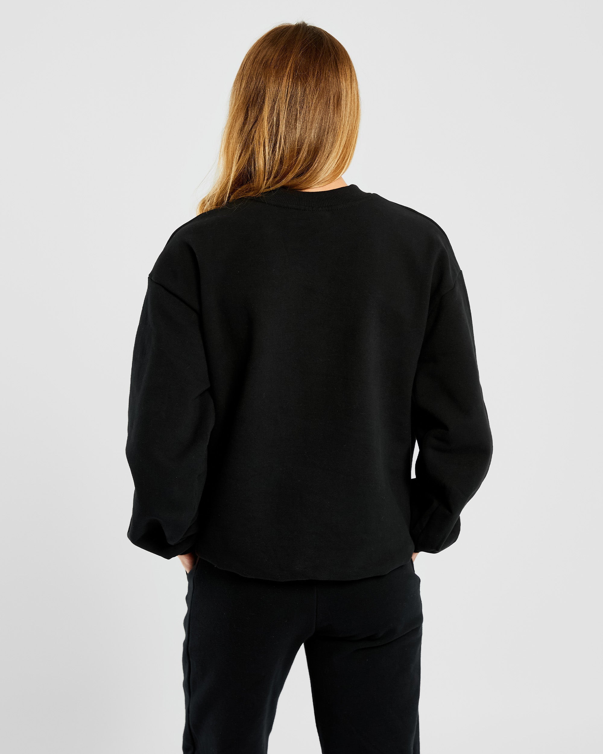 Everyday Relaxed Sweater - Noir