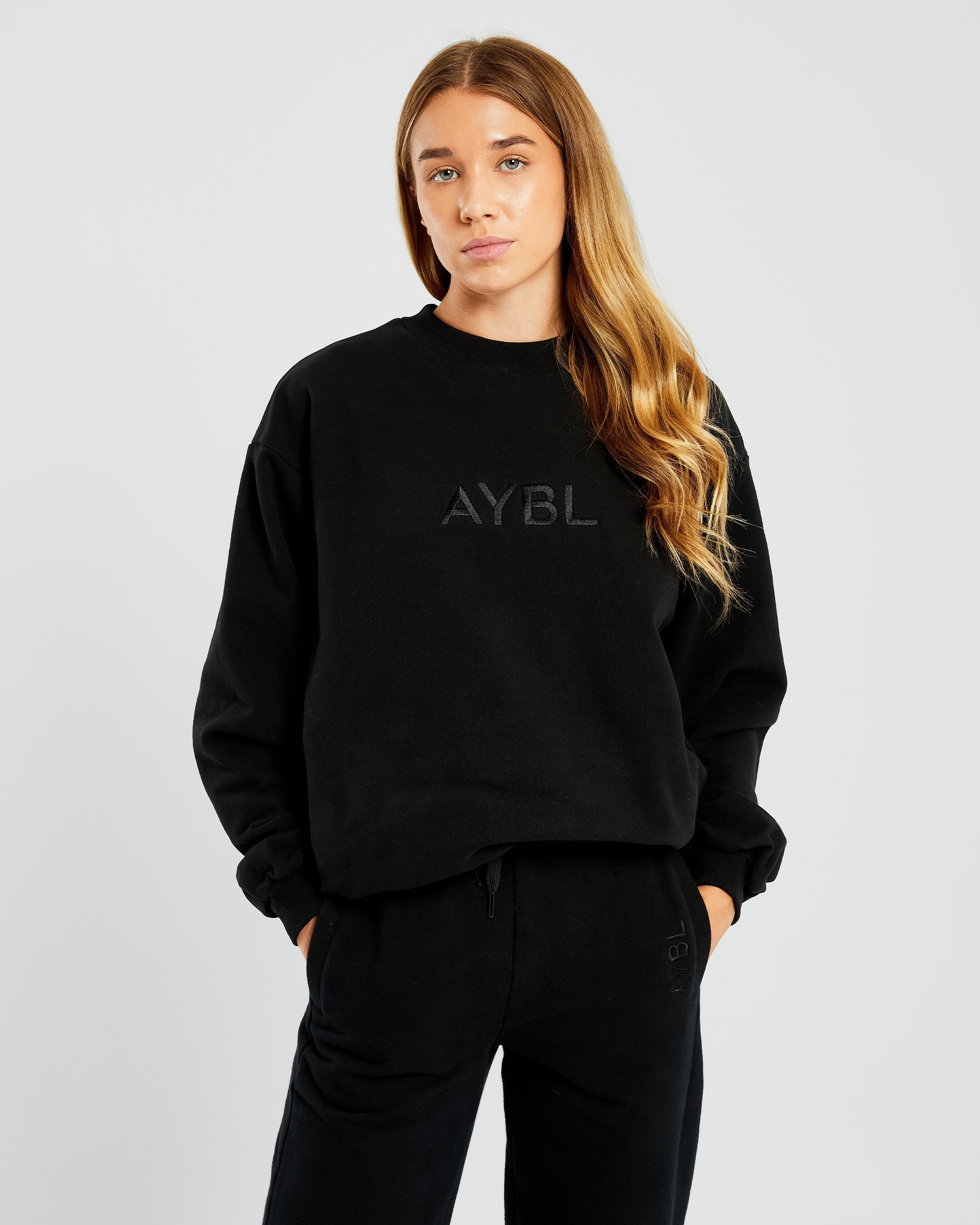 Everyday Relaxed Sweater - Noir