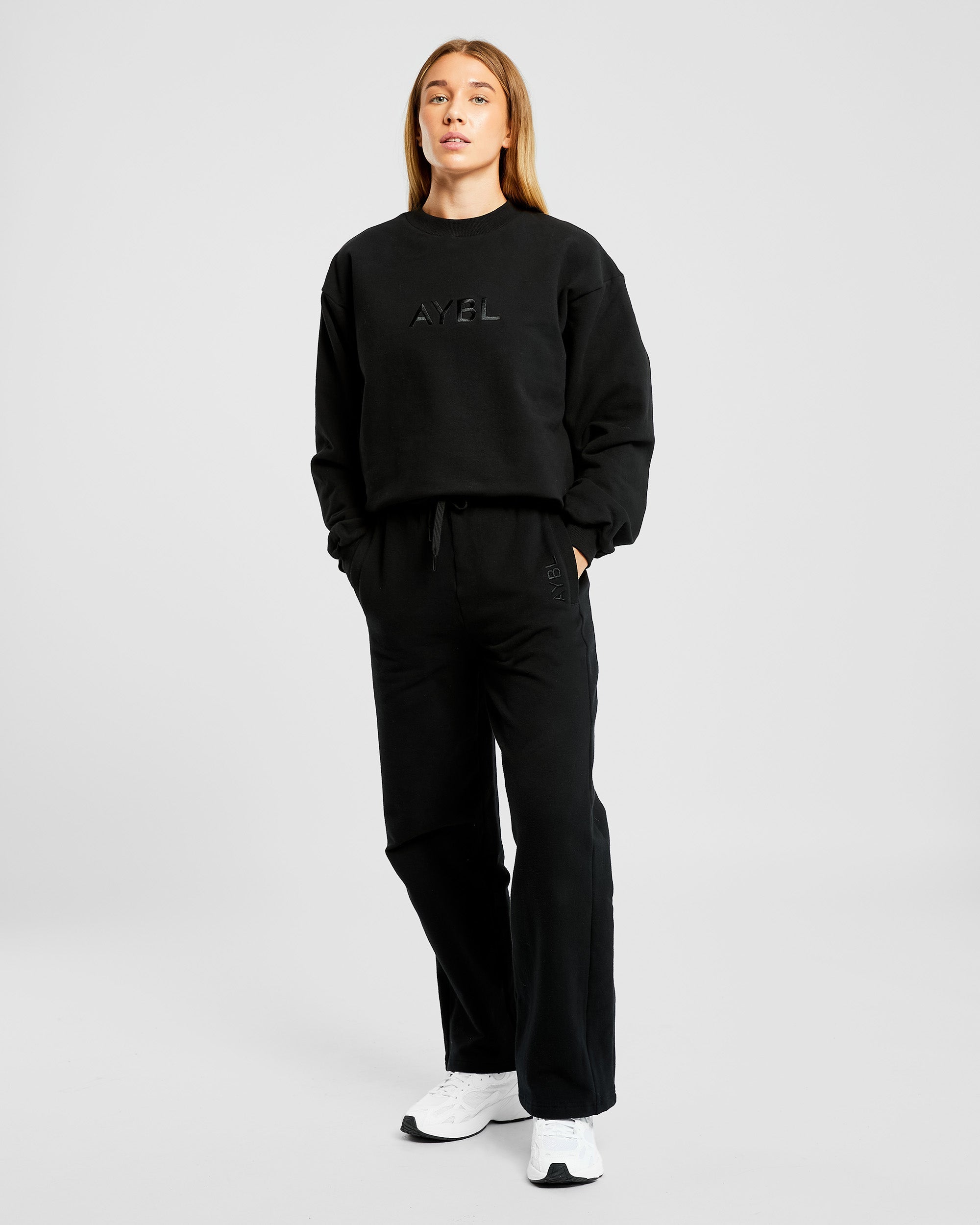 Everyday Relaxed Sweater - Noir