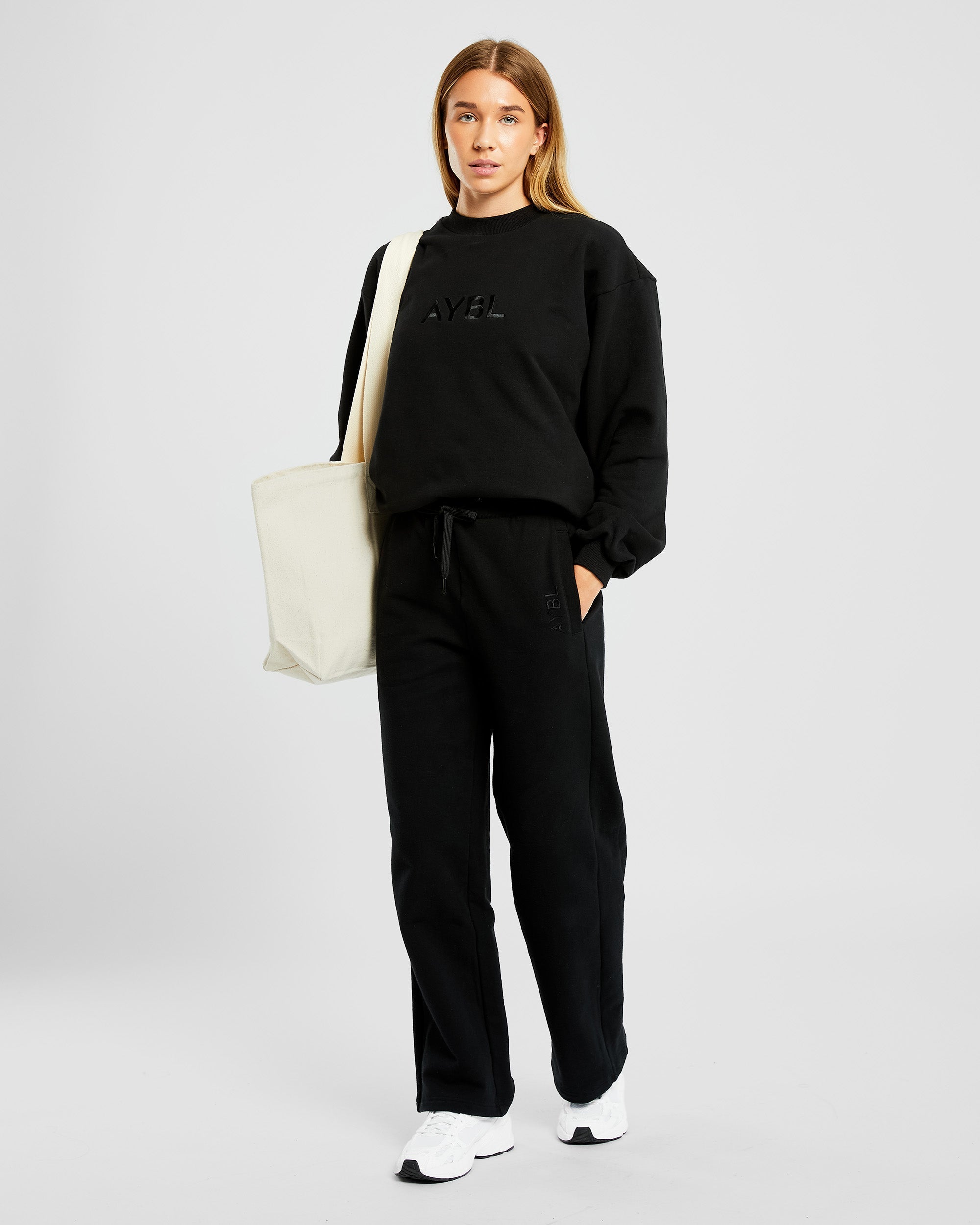 Everyday Relaxed Sweater - Noir