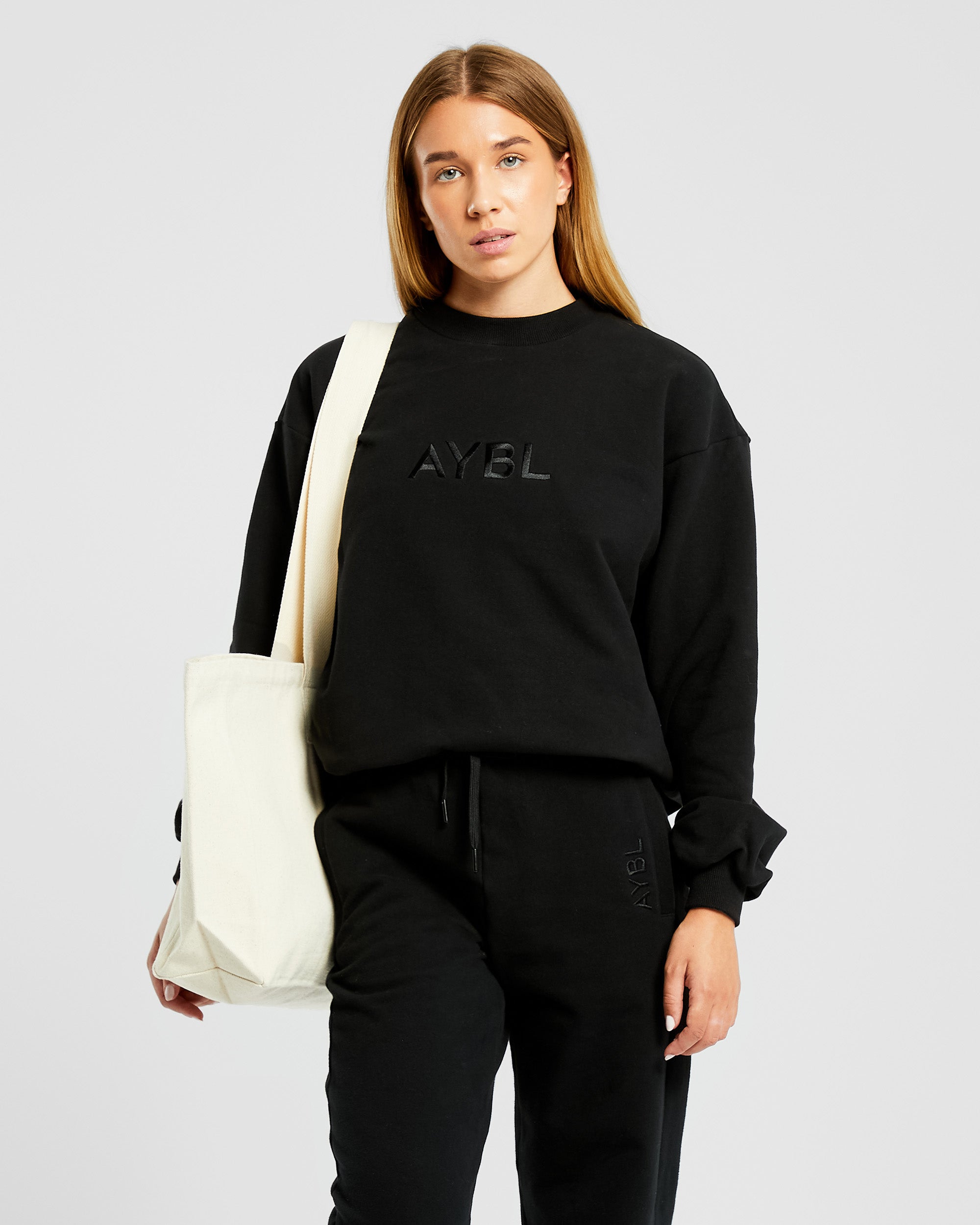 Everyday Relaxed Sweater - Noir