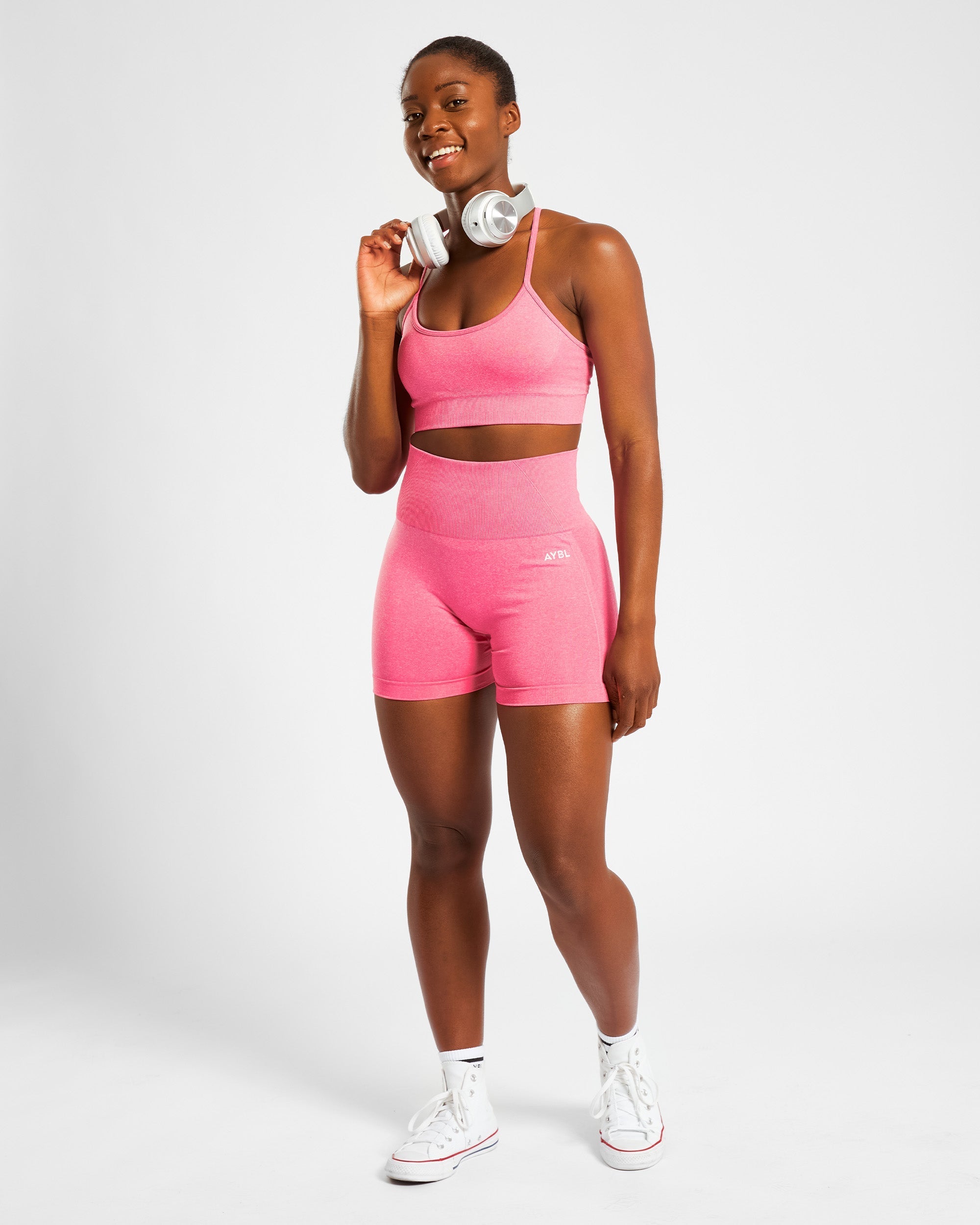 Empower Seamless Sports Bra - Rose Marl