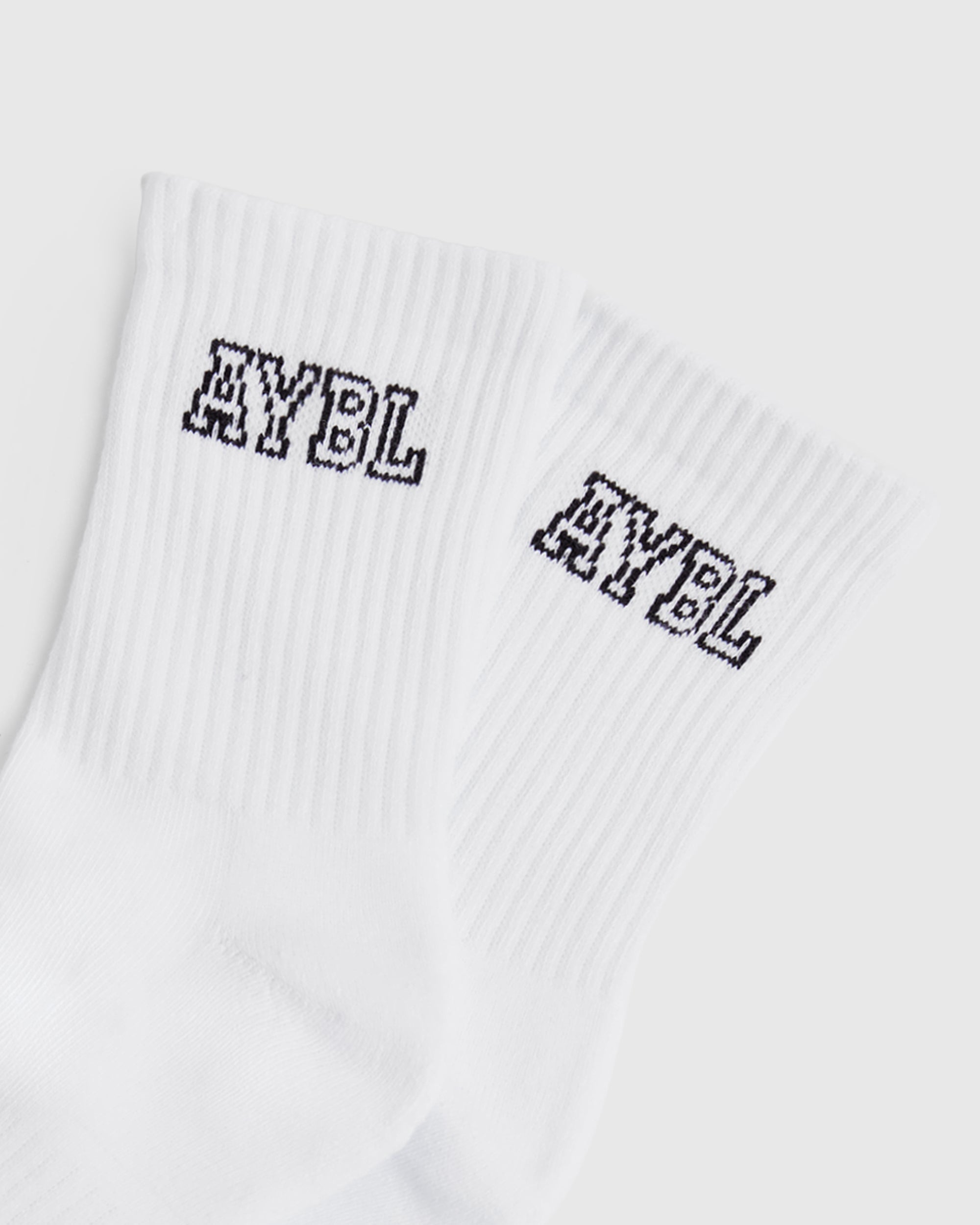 Varsity Crew Socks - Blanc