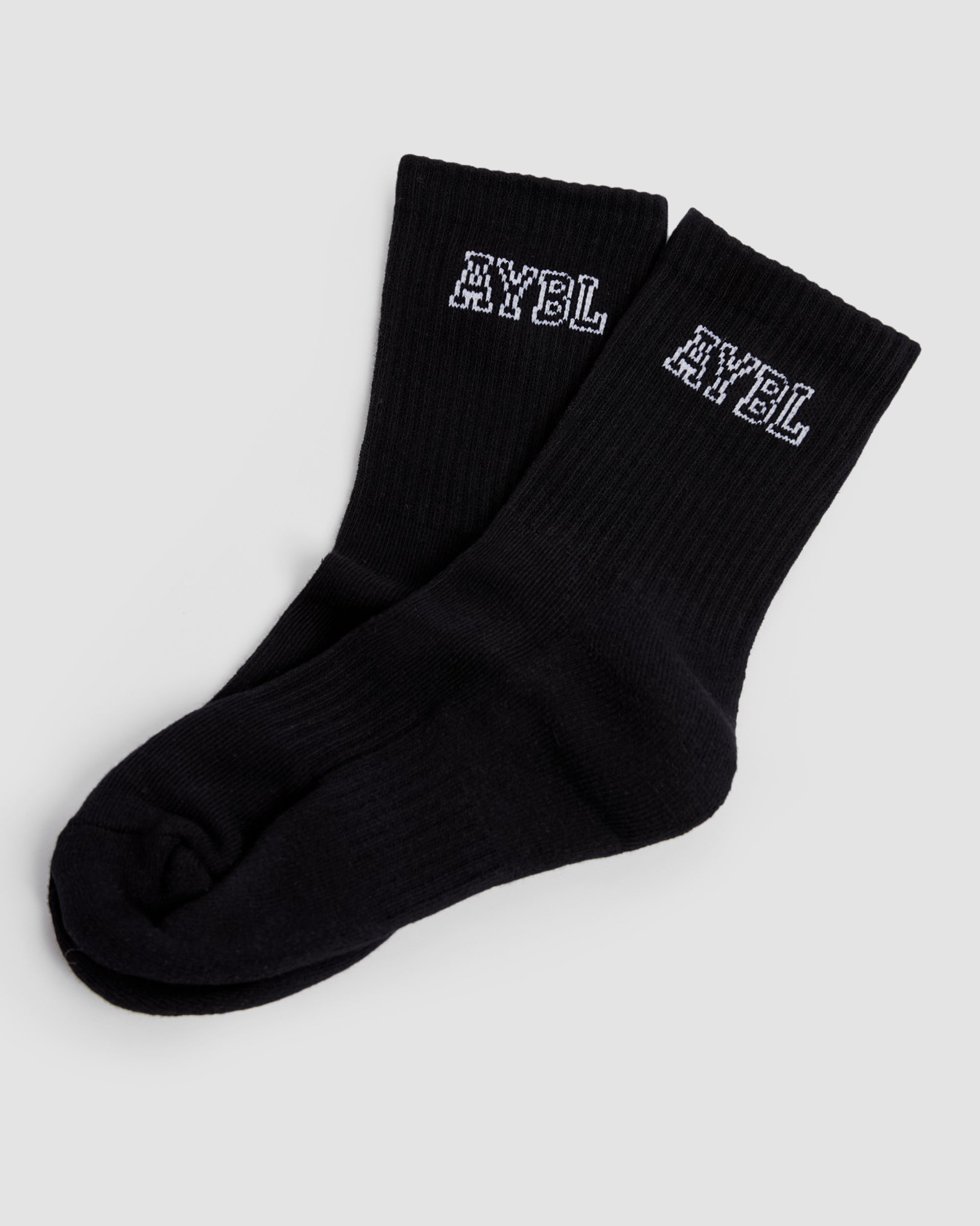 Varsity Crew Socks - Noir