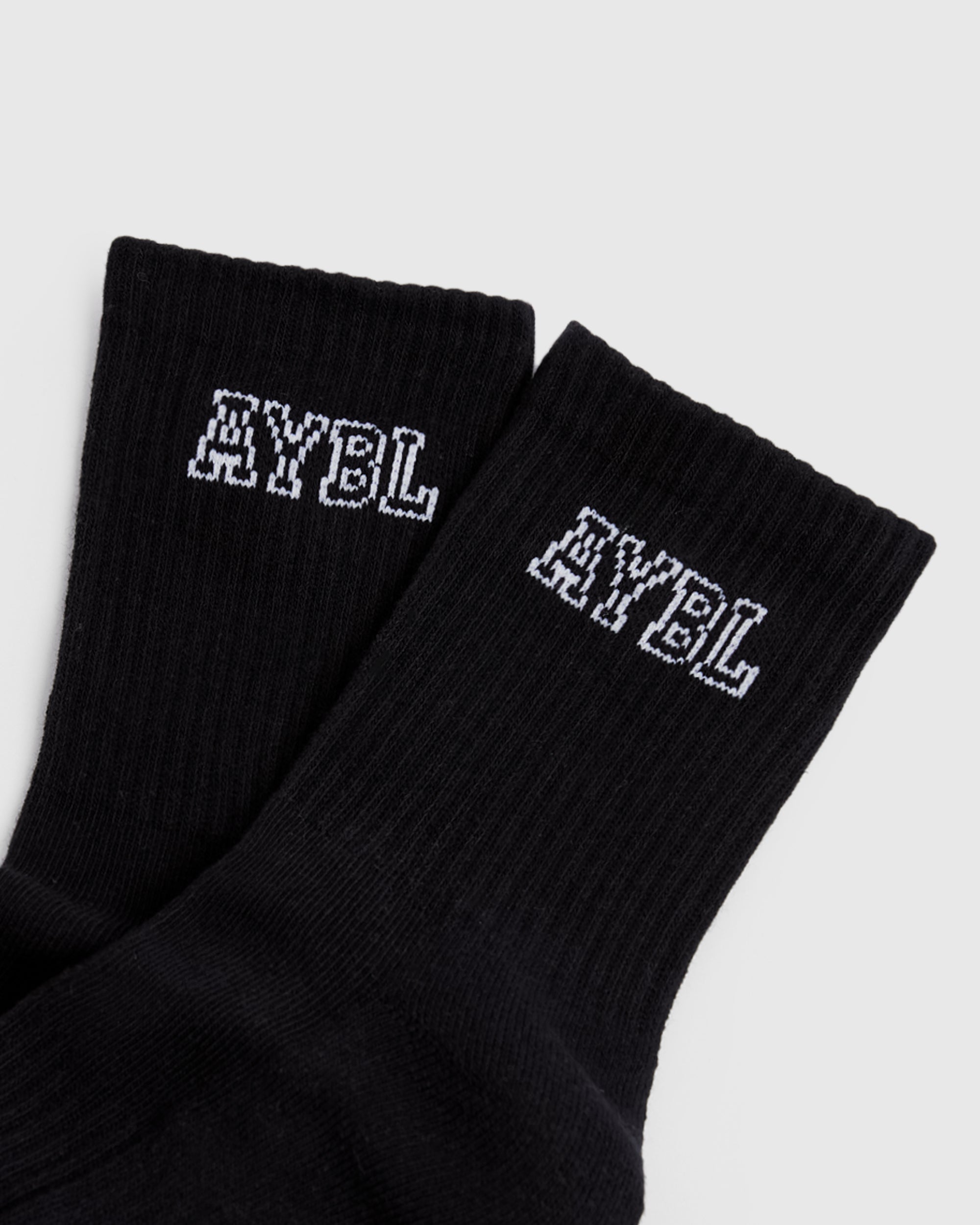 Varsity Crew Socks - Noir