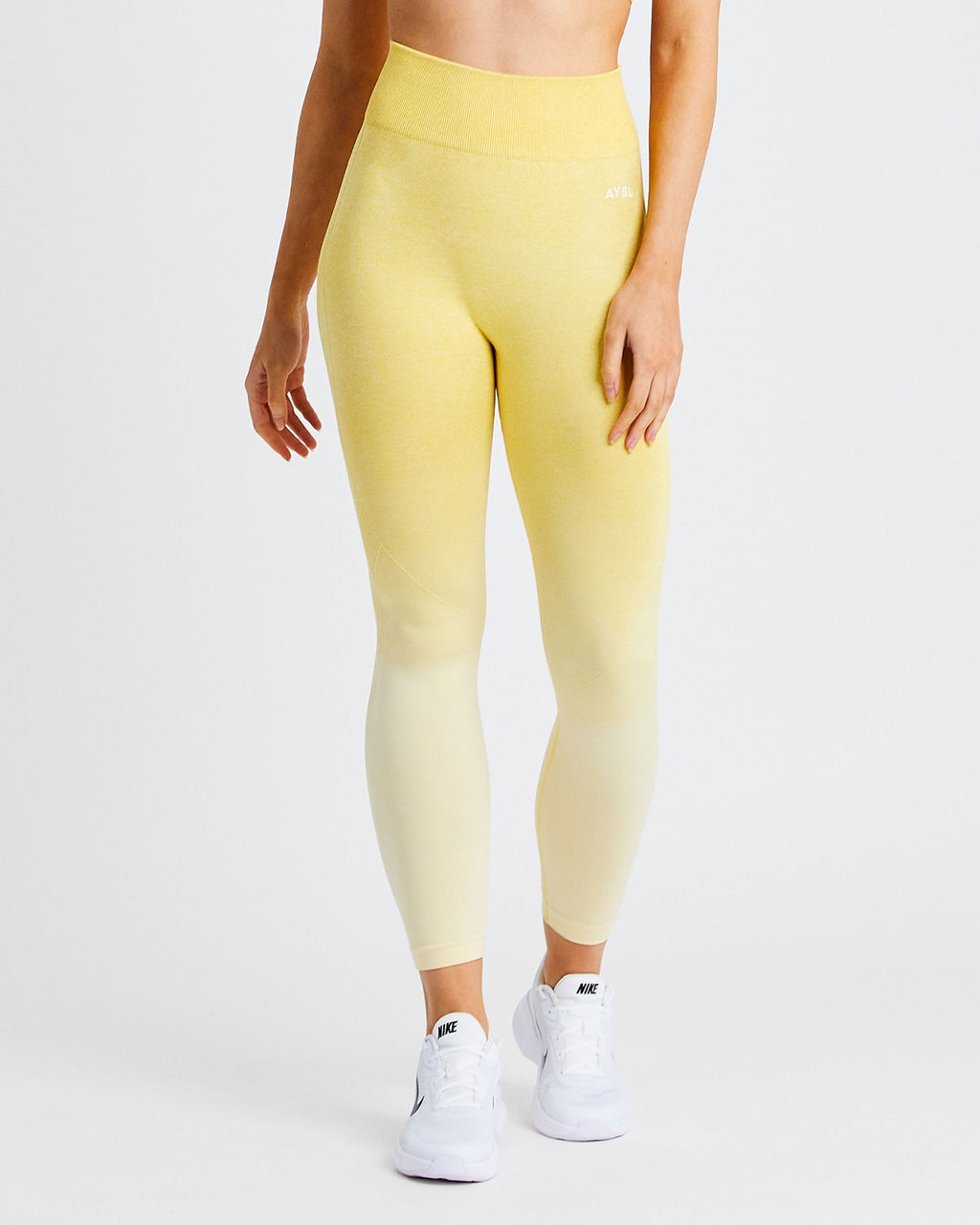 Pulse Ombré Seamless Leggings - Jaune – AYBL FR