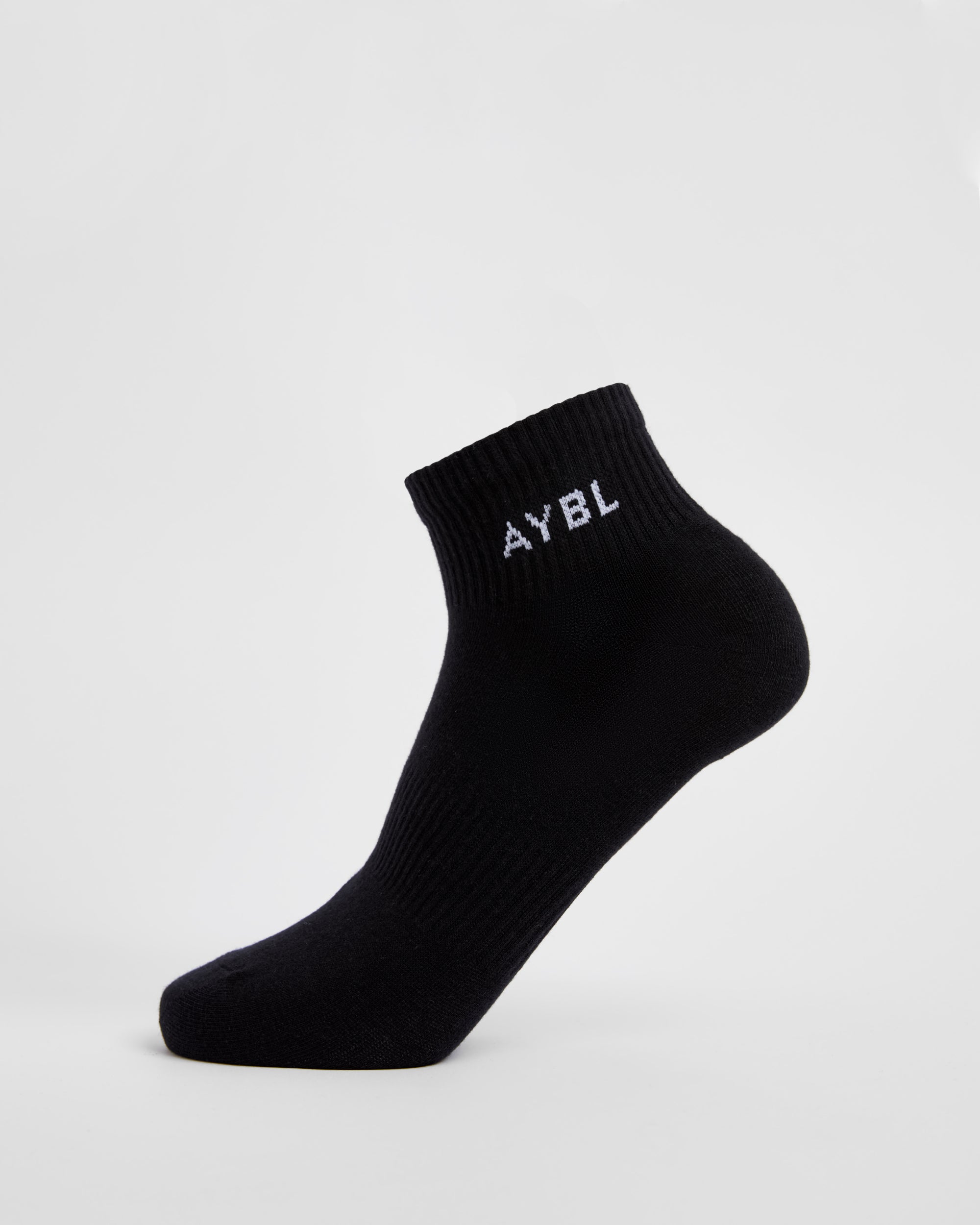 Everyday Ankle Socks (3 Pack) - Noir