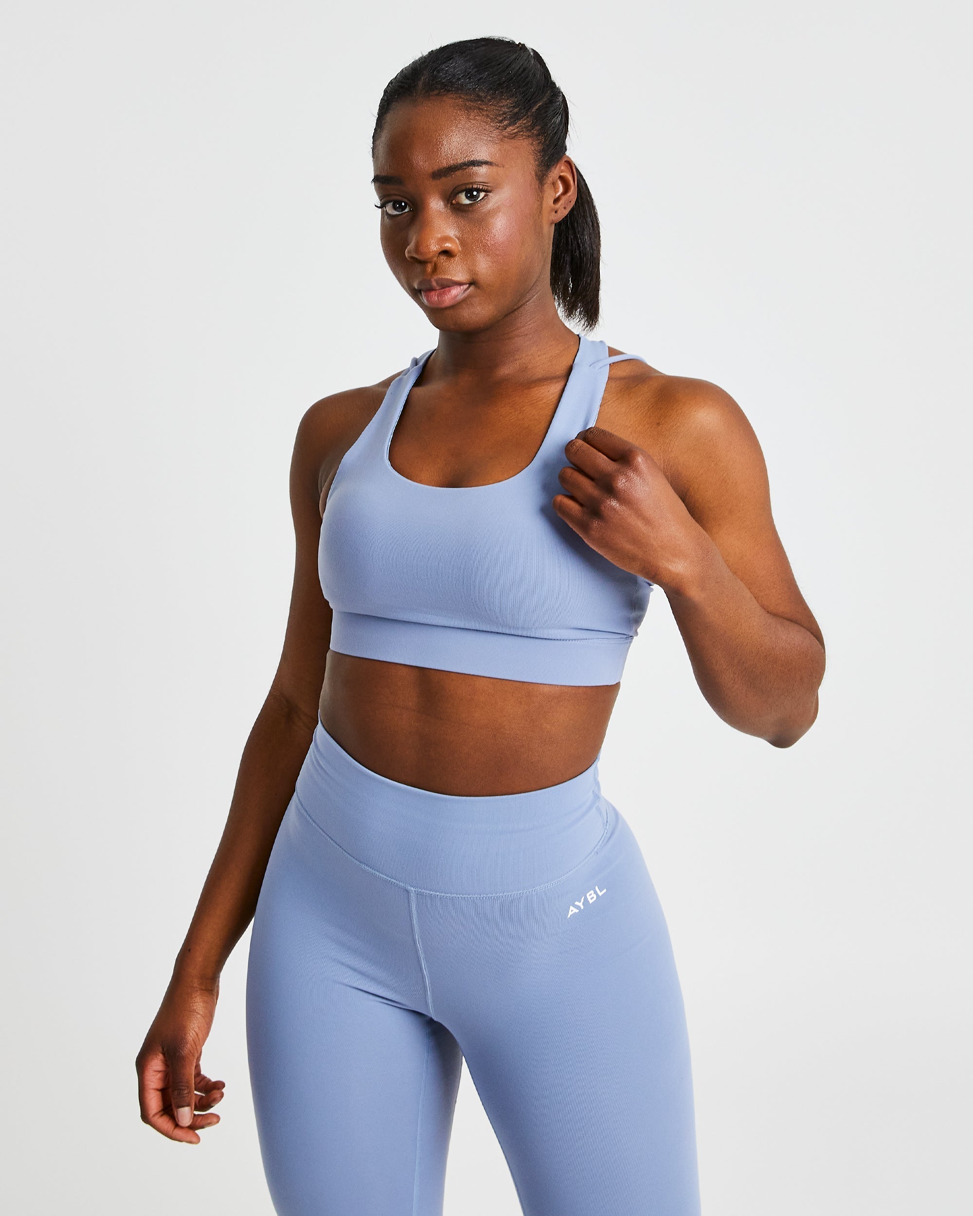 Core Sports Bra - Steel Bleu