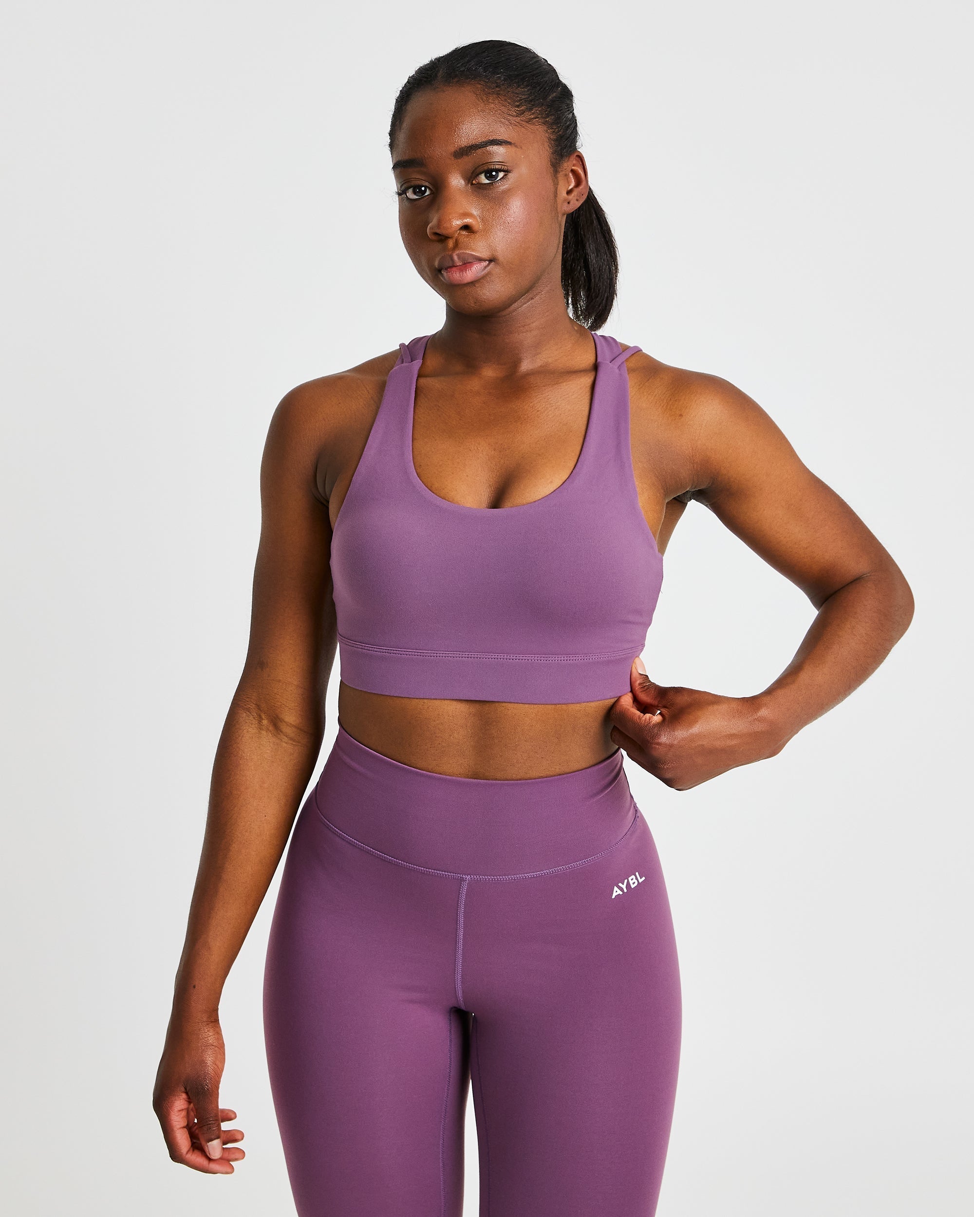 Core Sports Bra - Violet