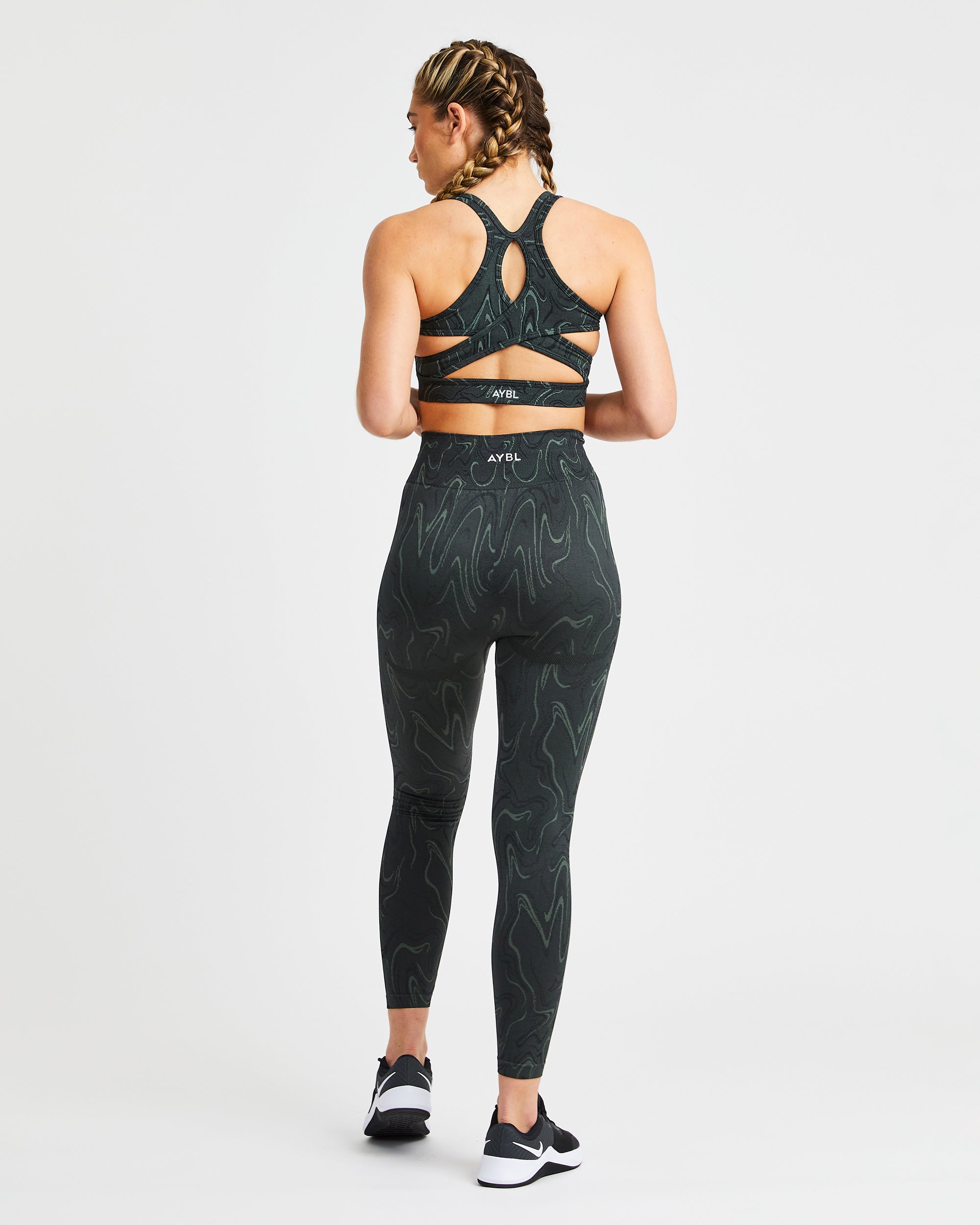 Velocity Seamless Sports Bra - Noir