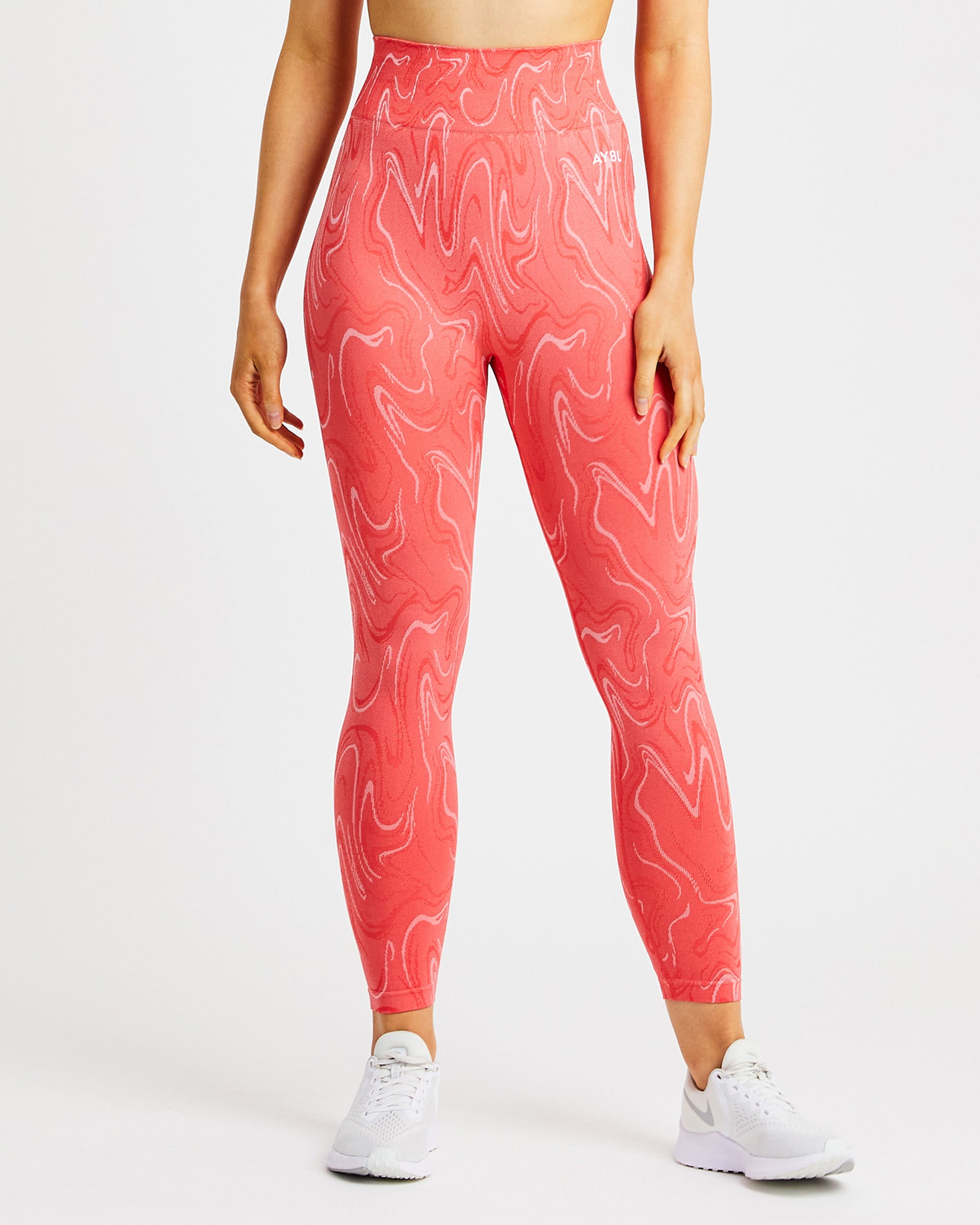 Velocity Seamless Leggings - Coral